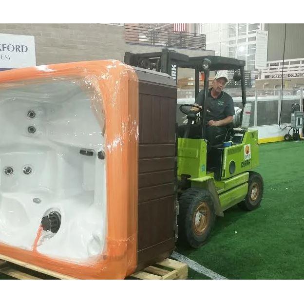 Two Guys and a Spa Dolly Logo