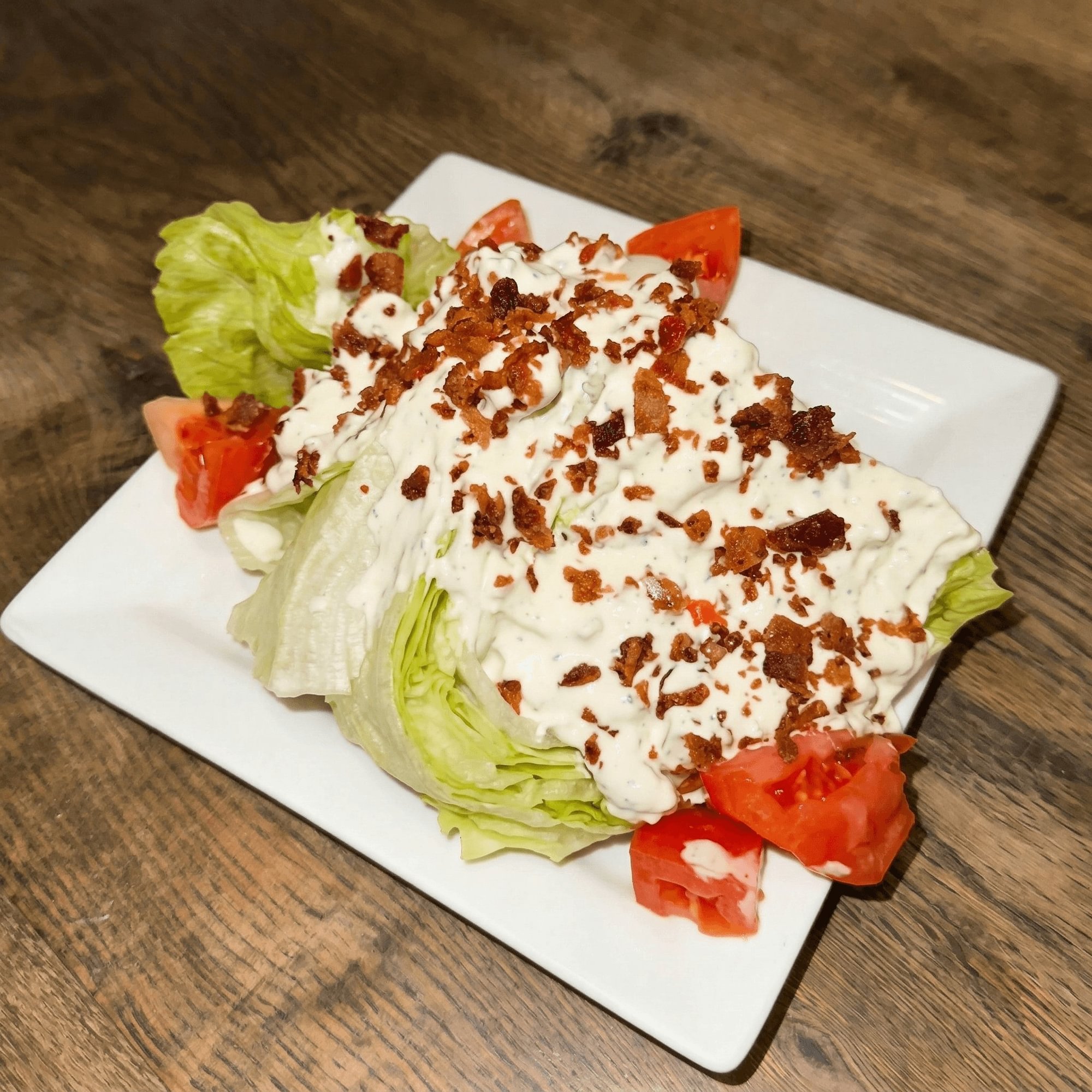 Full Iceberg Wedge Salad