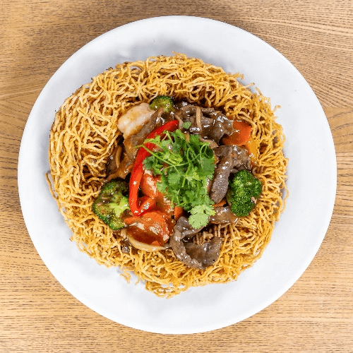 P.36 Special Fried Crispy Egg Noodle