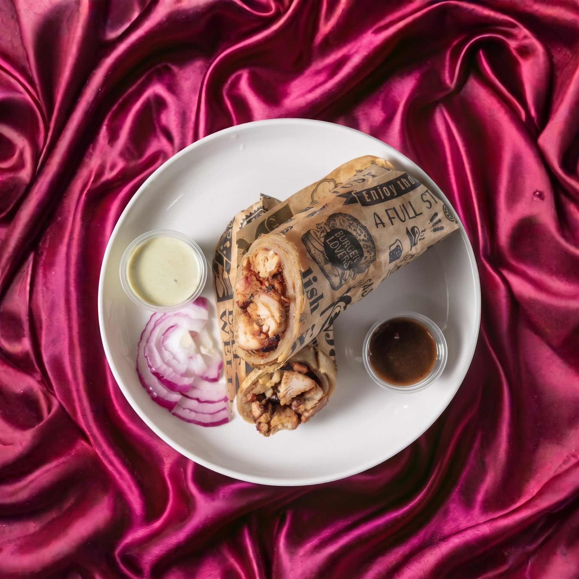 Paratha Roll - Chicken Tikka Boti