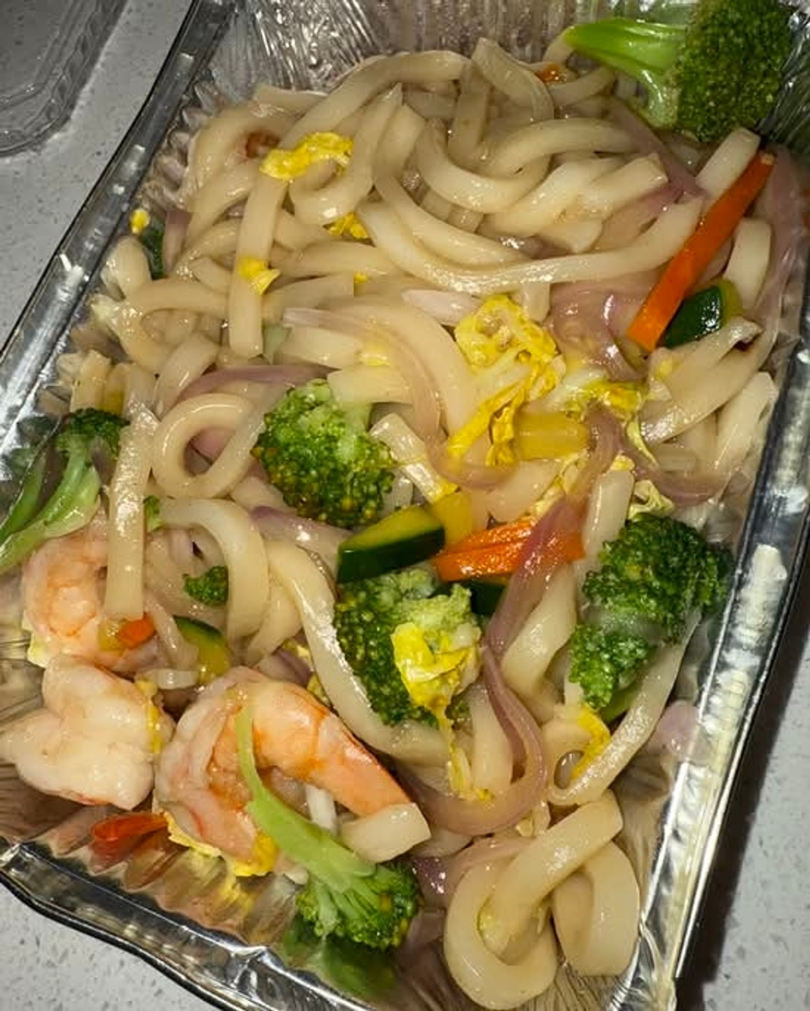 Shrimp Yaki Udon