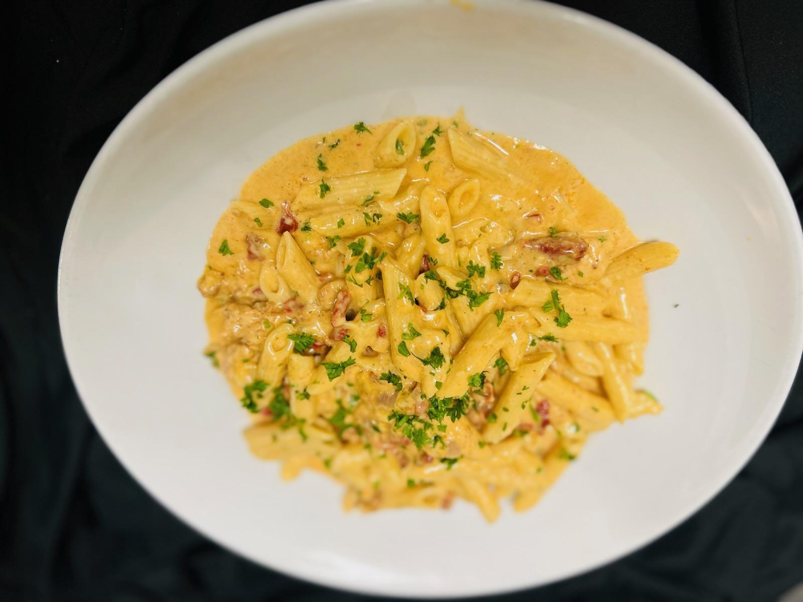 Cajun Chicken Penne Alfredo