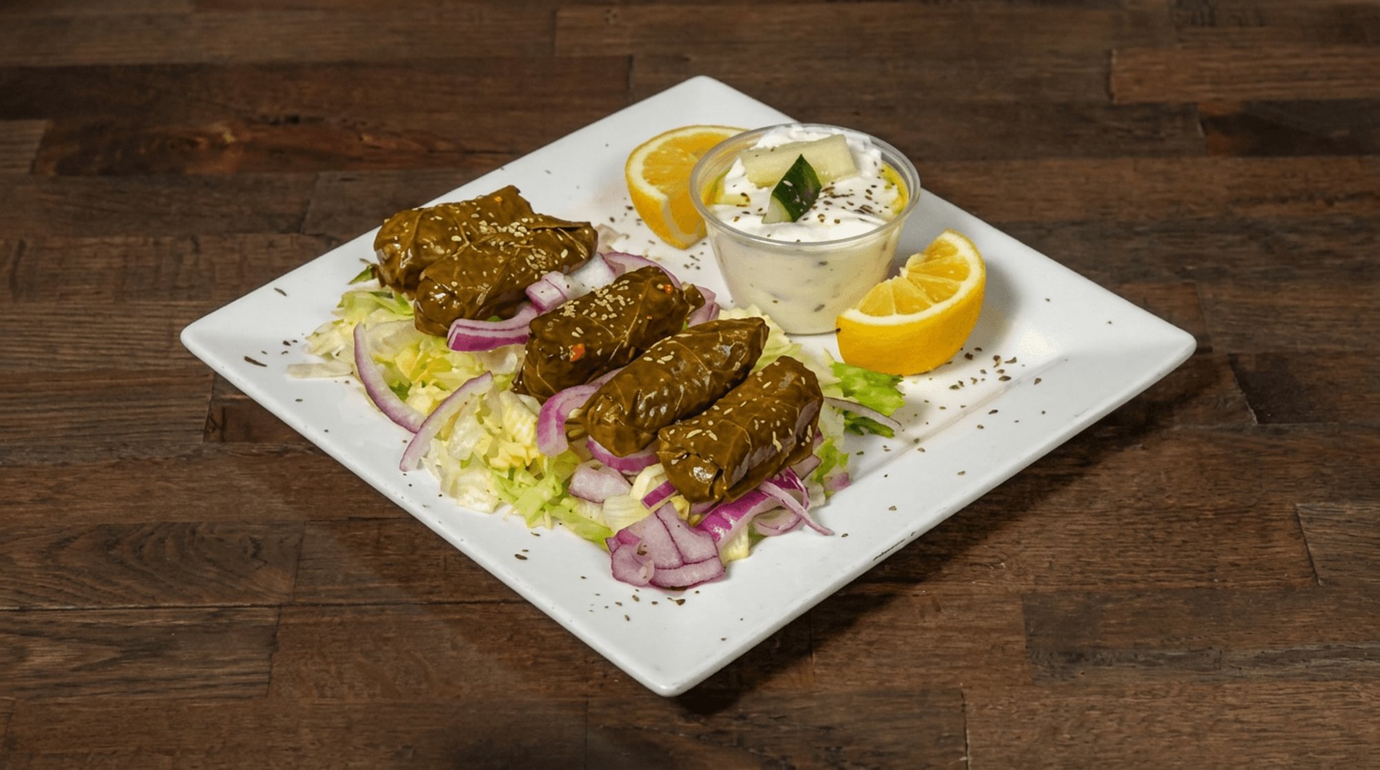Dolmas & Tzatziki