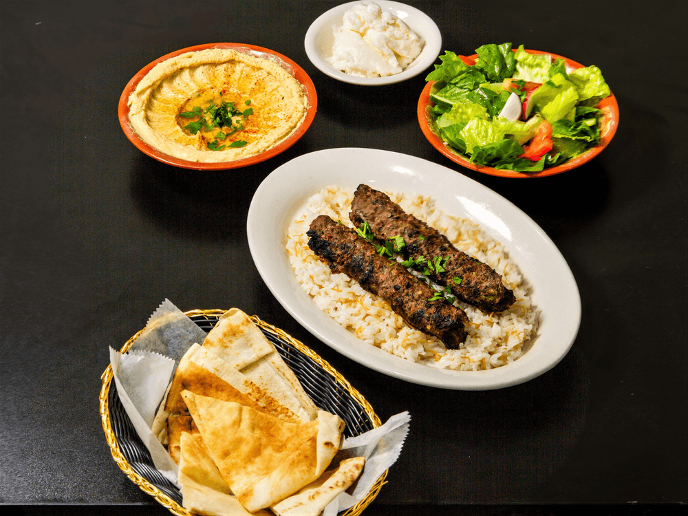 Kafta Kabob (Two Skewers)