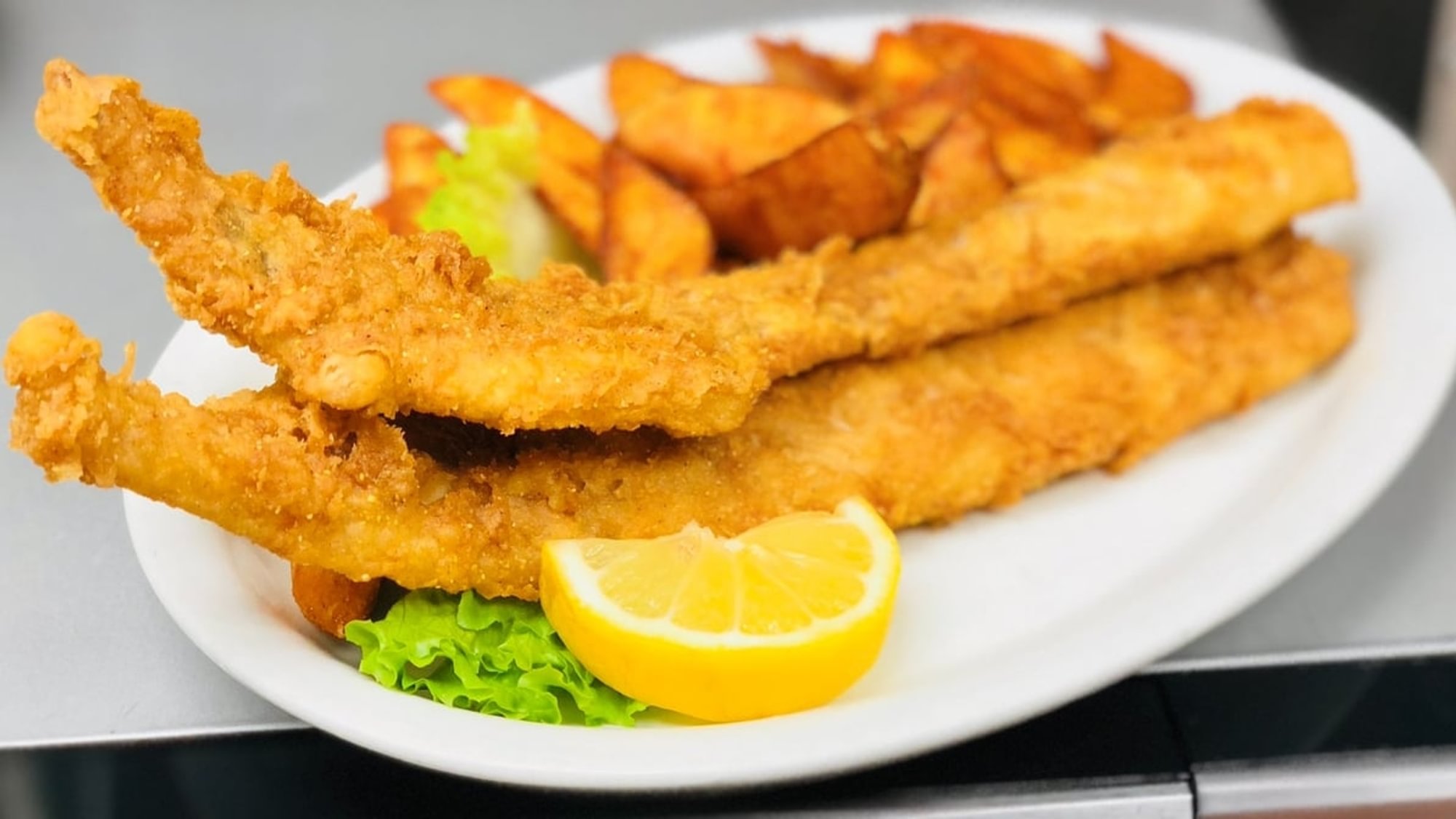 Crispy Coated Whitefish Fillets