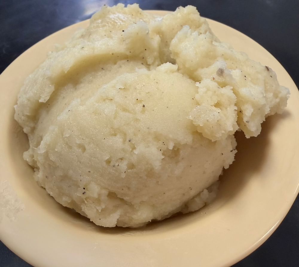 Mashed Potatoes No Gravy