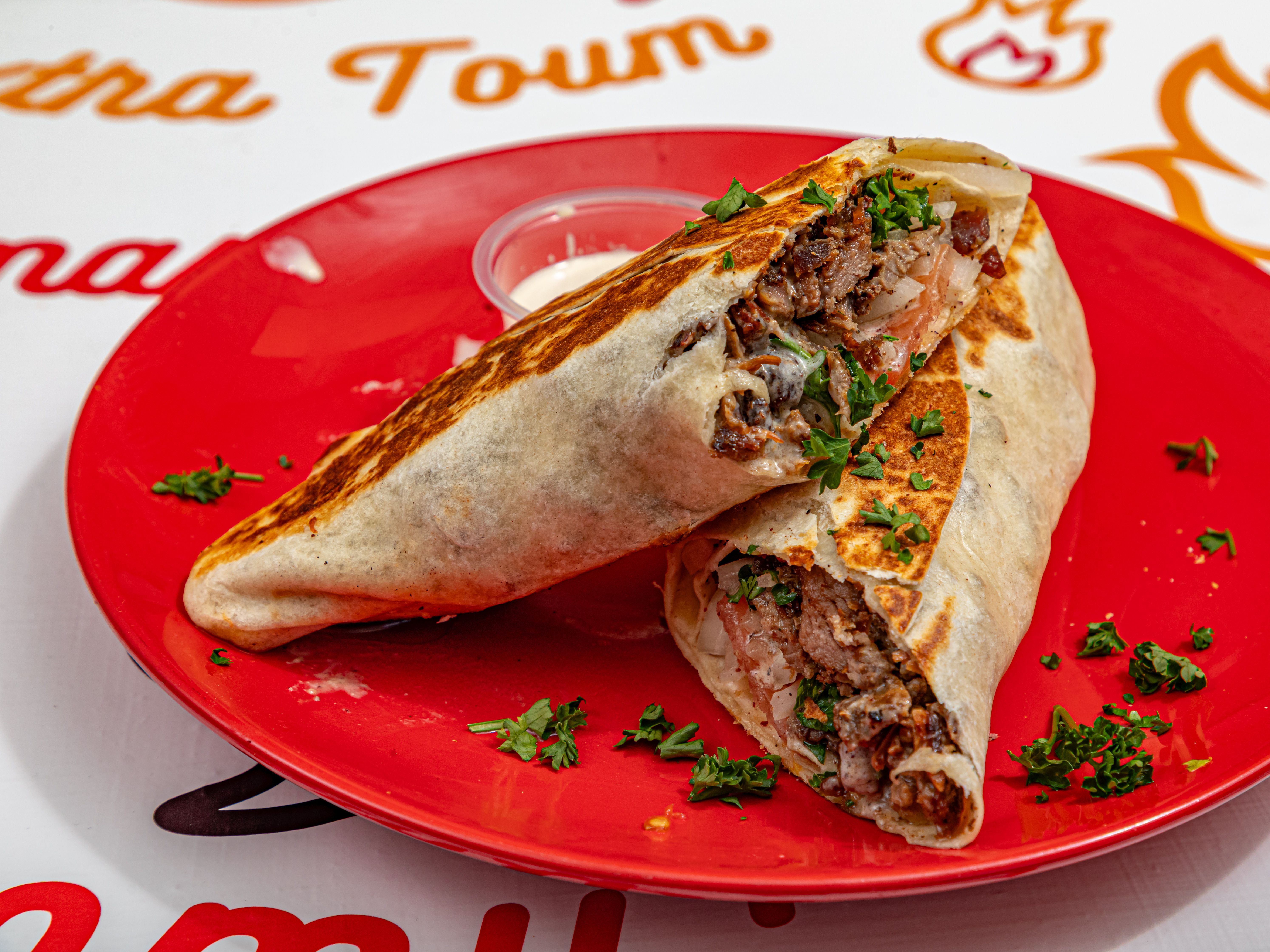Beef Shawarma Wrap