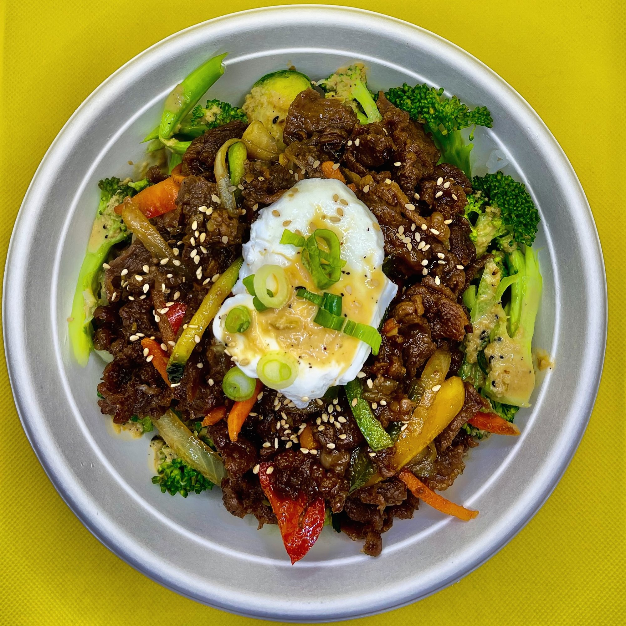 Spicy Cheesy Bulgogi Bowl