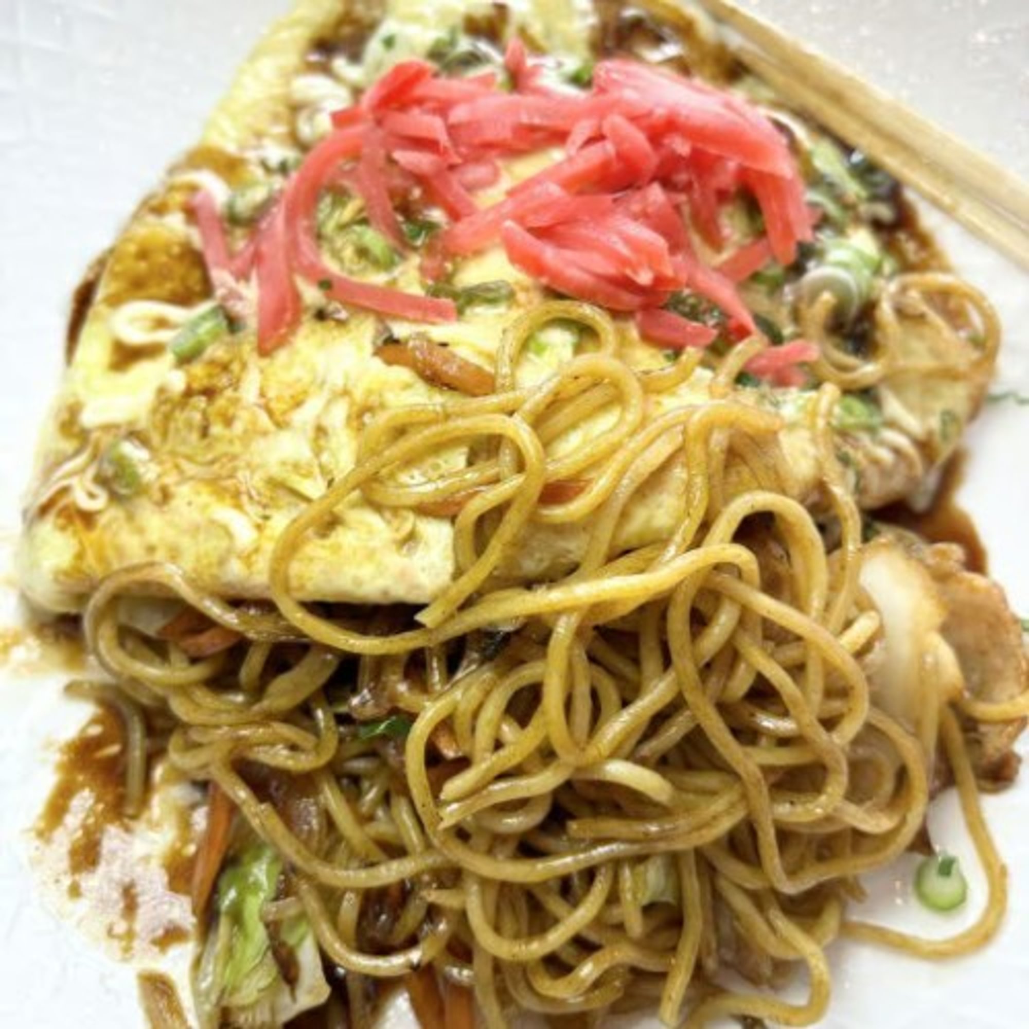 Yakisoba Omelet
