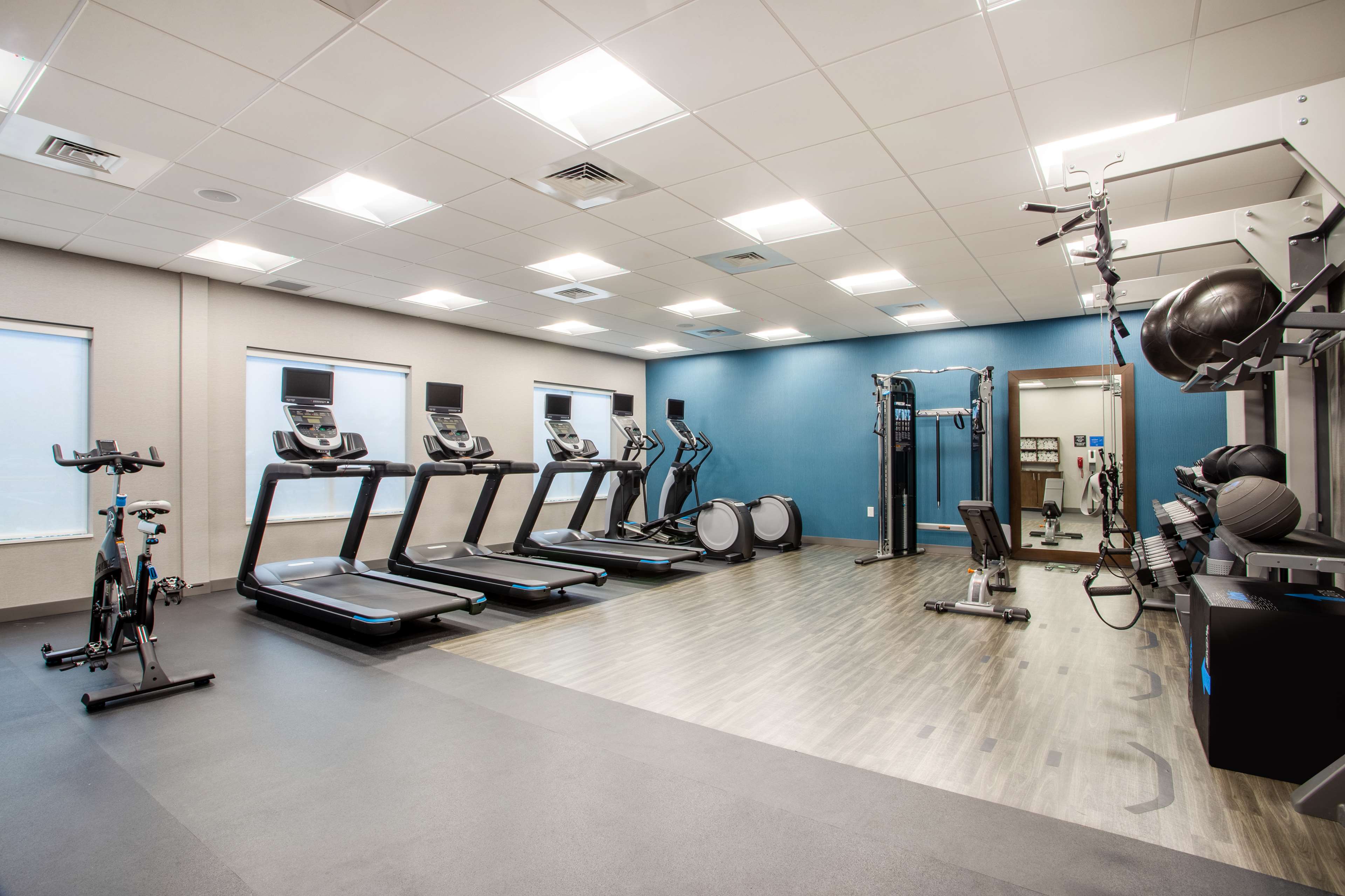 Health club  fitness center  gym