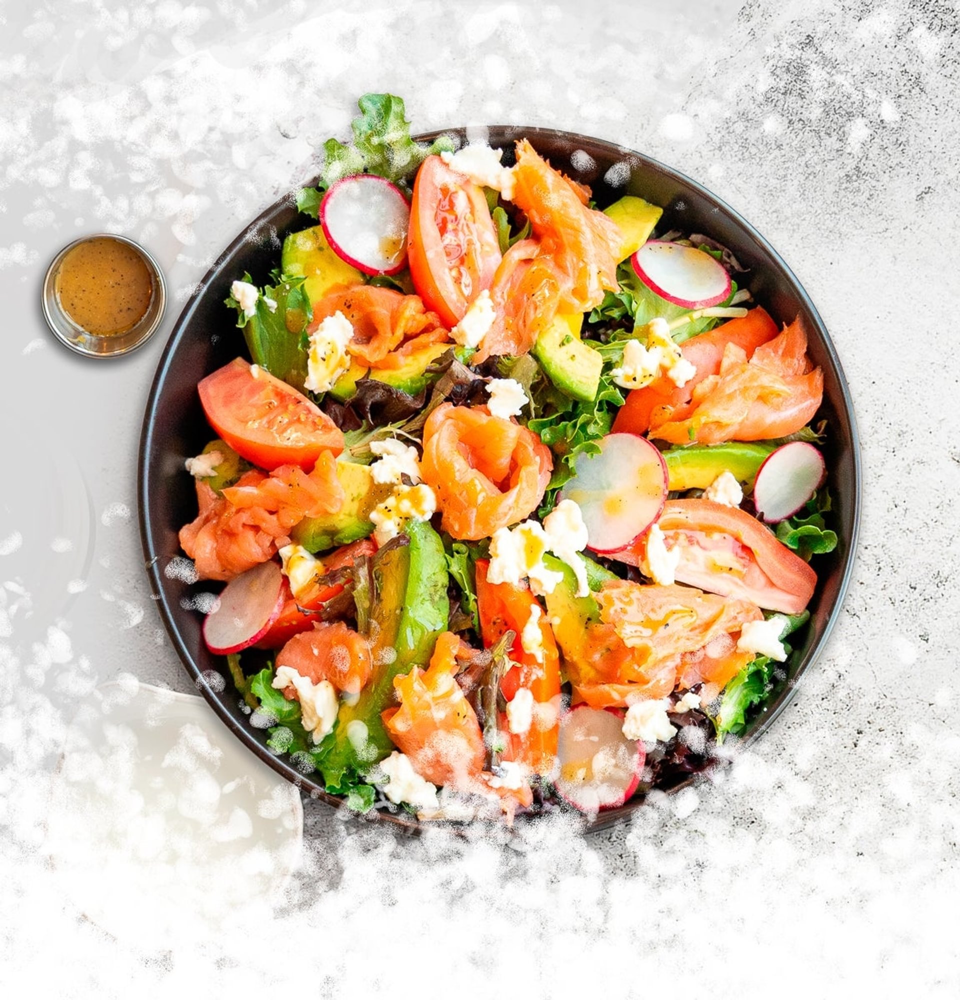 Smoked Salmon Salad