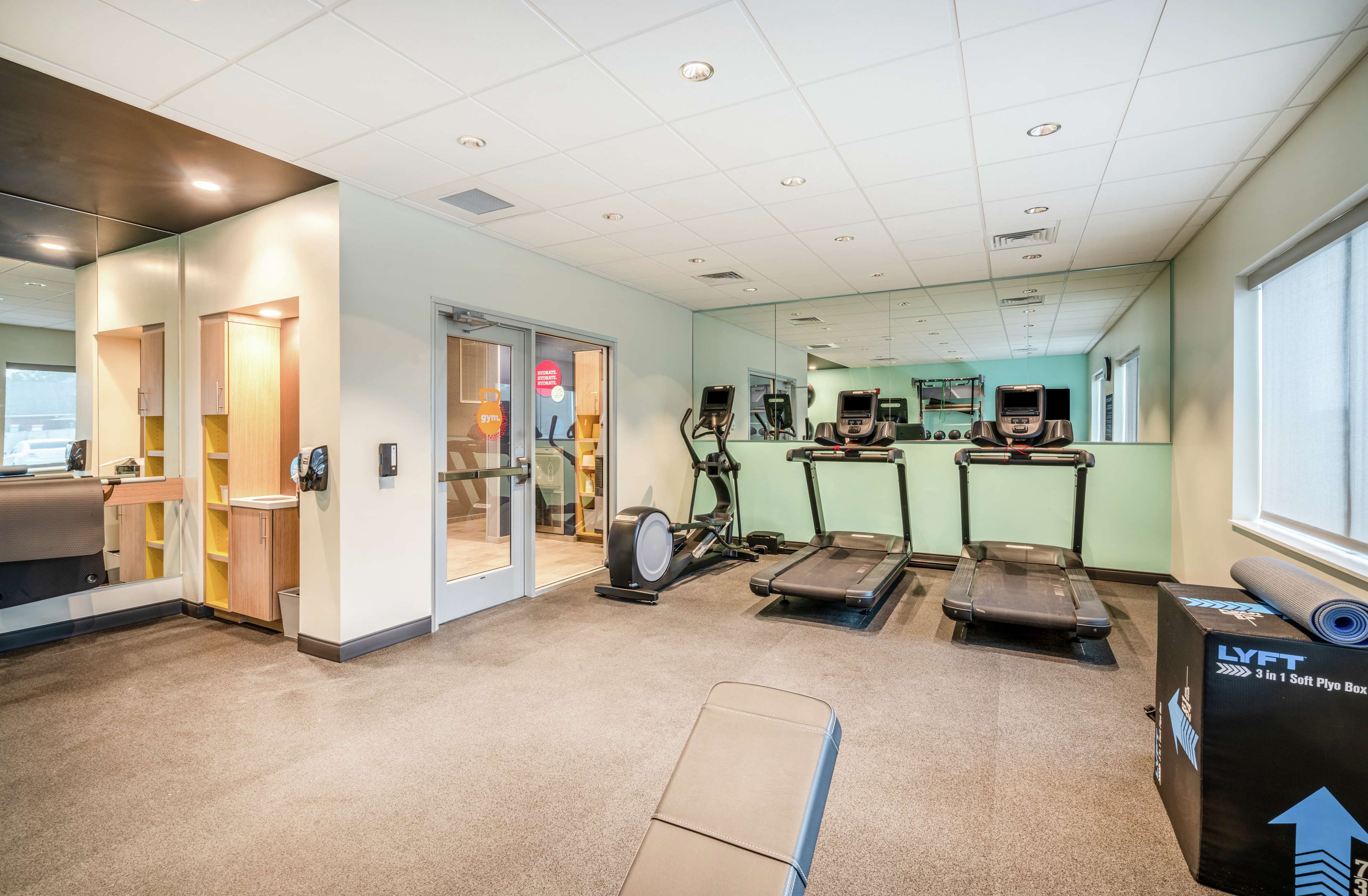 Health club  fitness center  gym