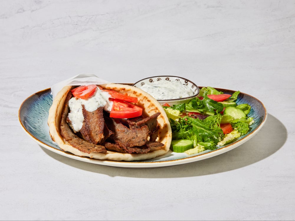 17. Gyro Meat Wrap
