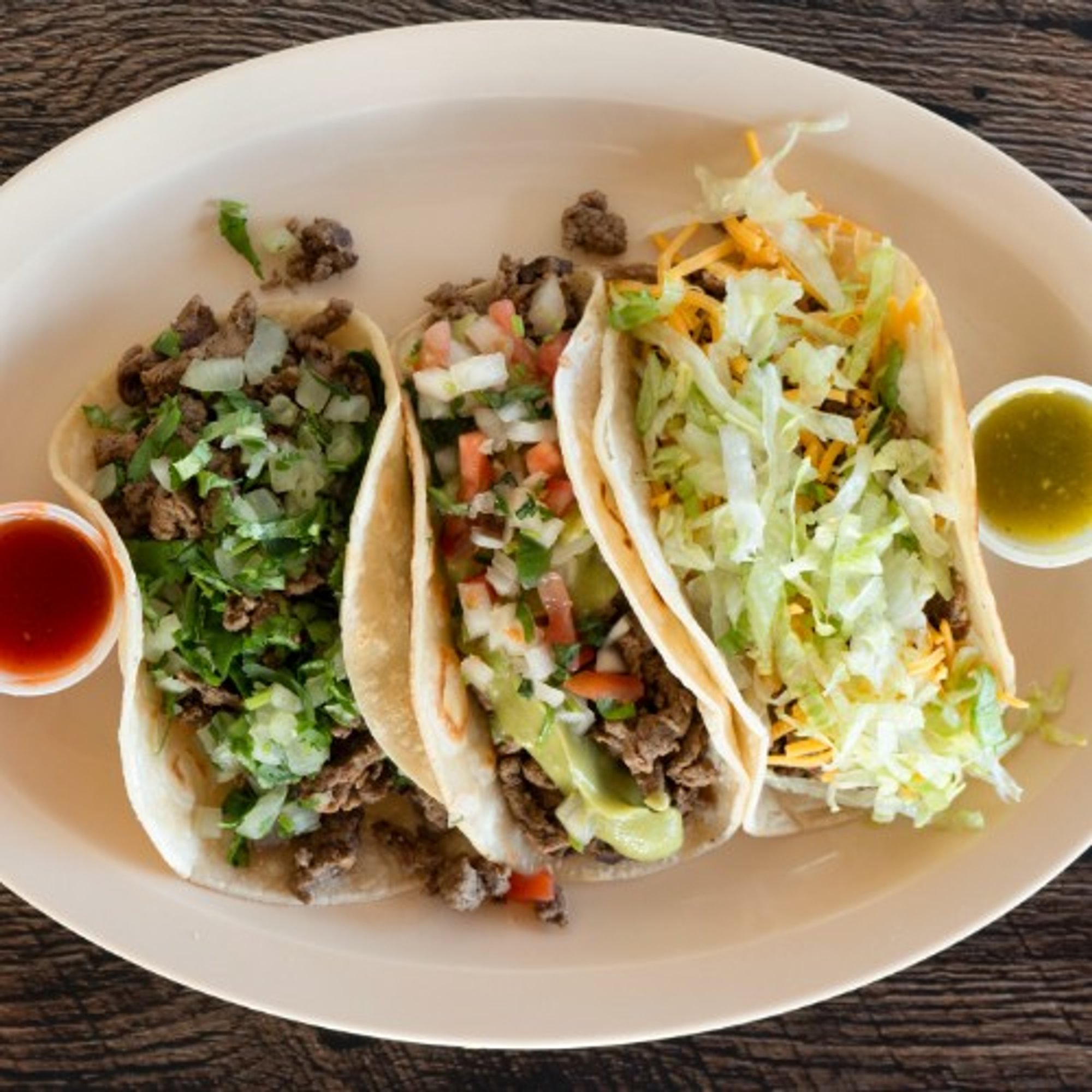 3 Taco Plate