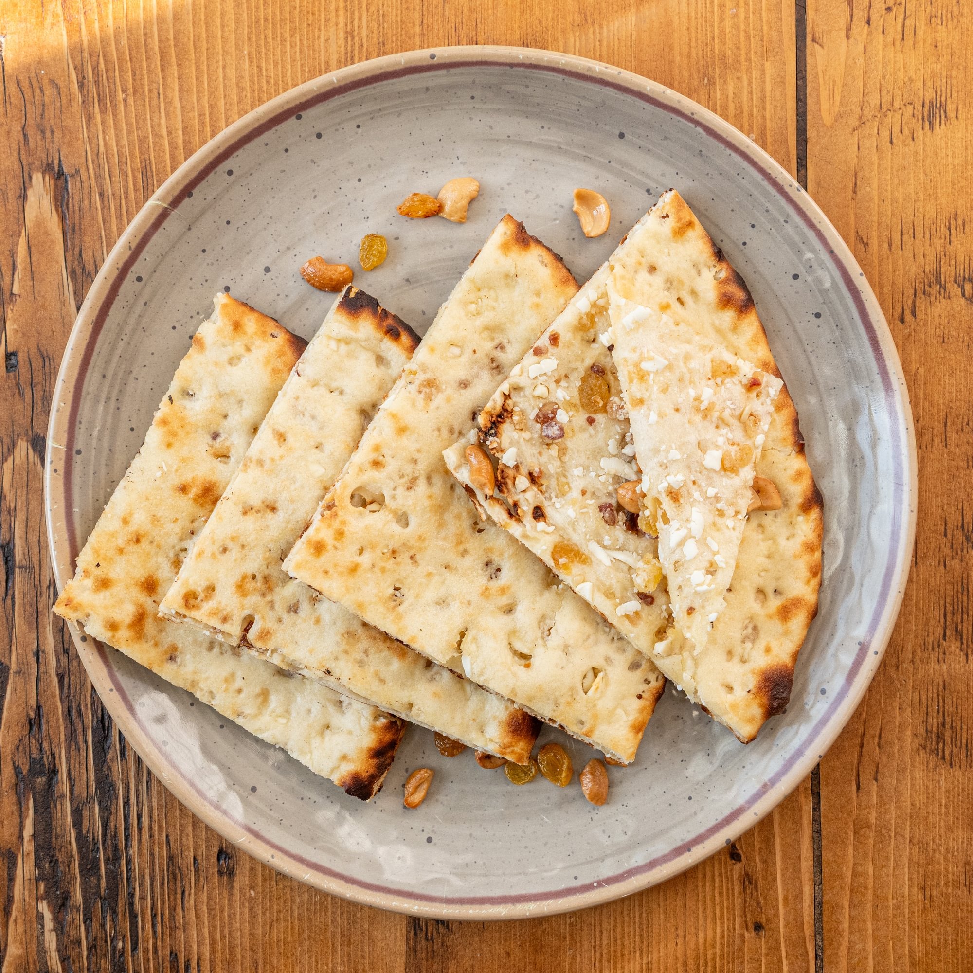 Fruit Nut Cheese Naan
