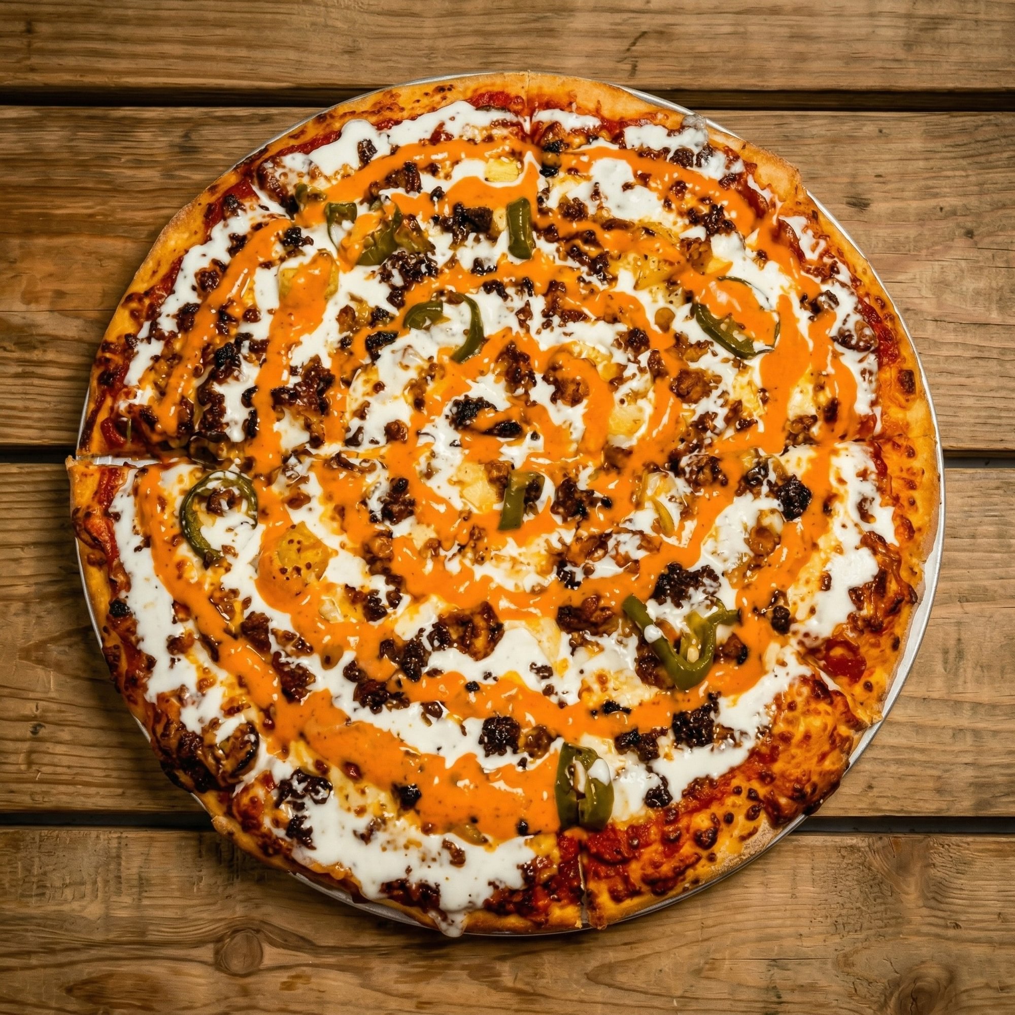 Buffalo Chicken Pizza