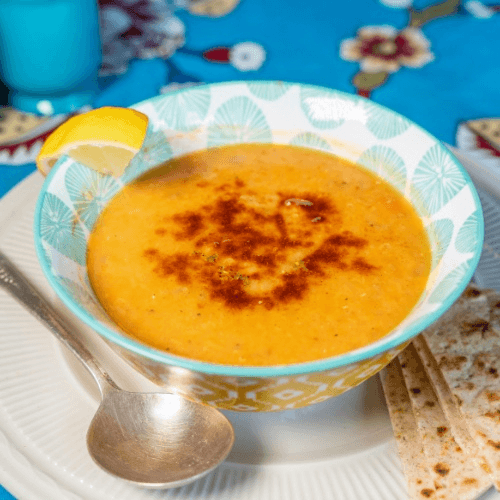 Red Lentil and Vegetable Soup (Vegan & Gluten Free)