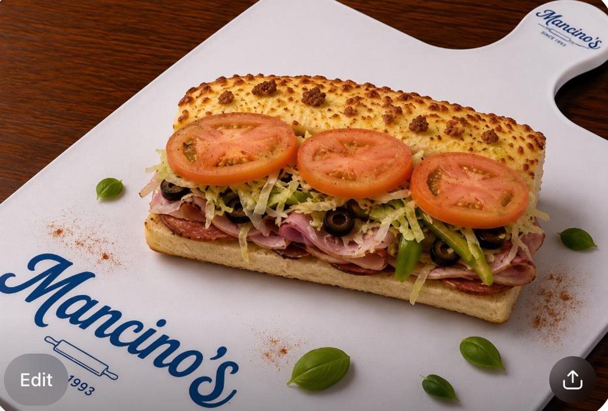 1/2 Italian Combo Grinder