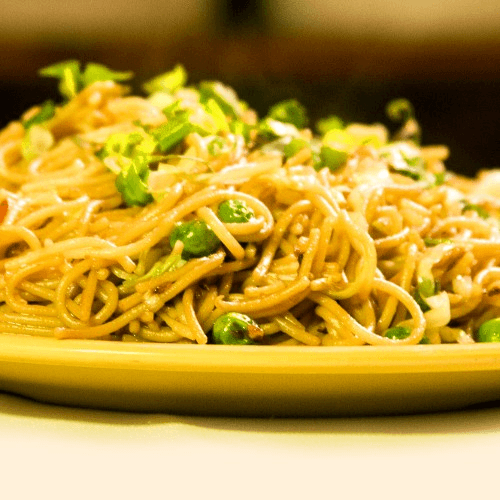 Egg Hakka Noodles
