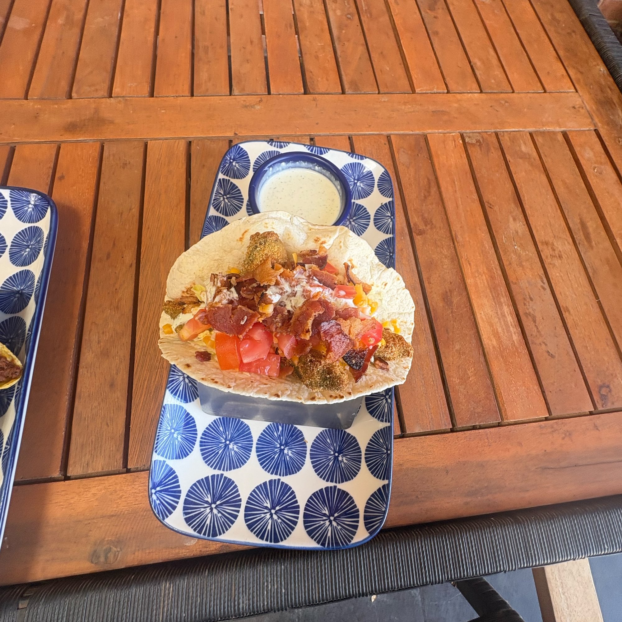 Fried Avocado Taco