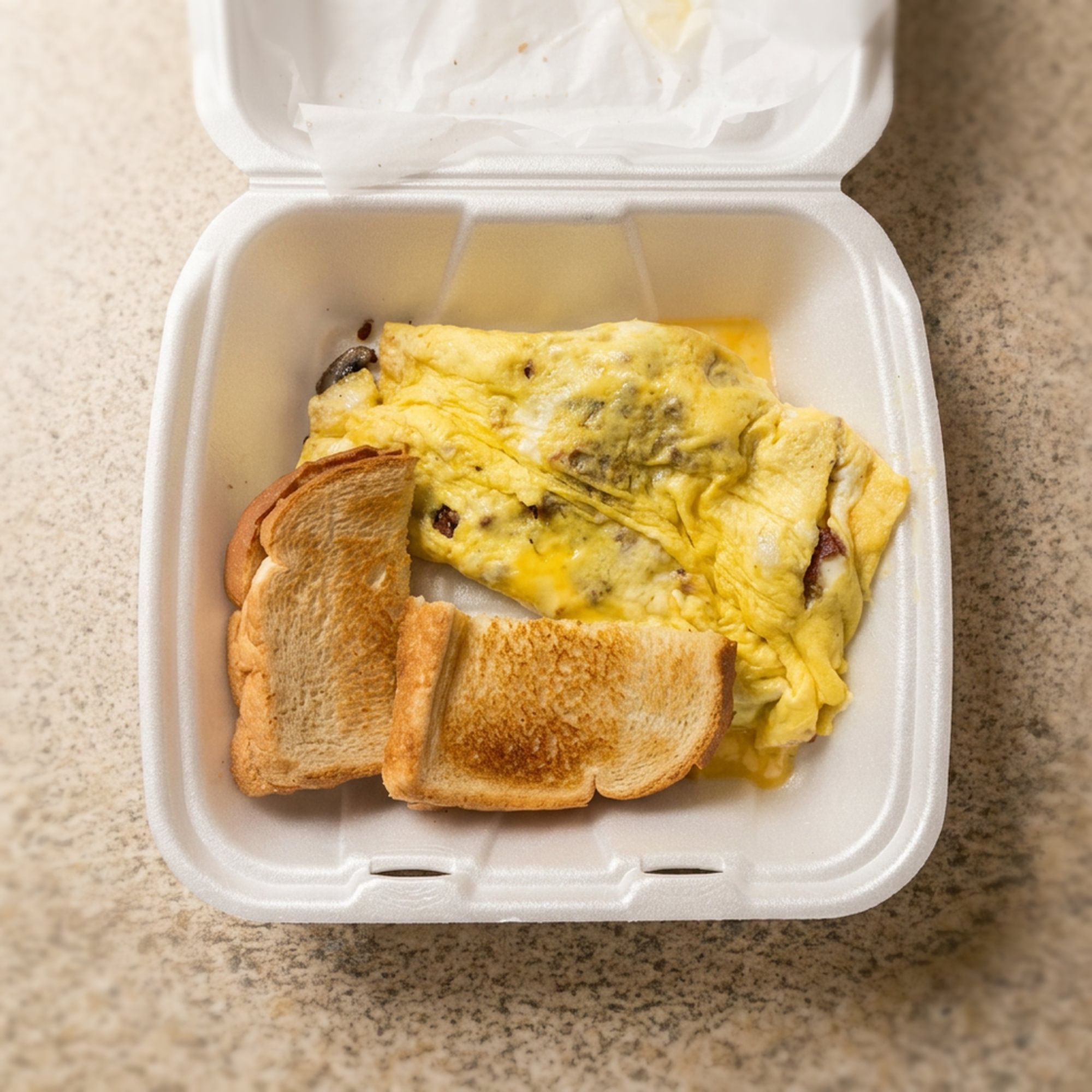 Mighty Meat Omelette