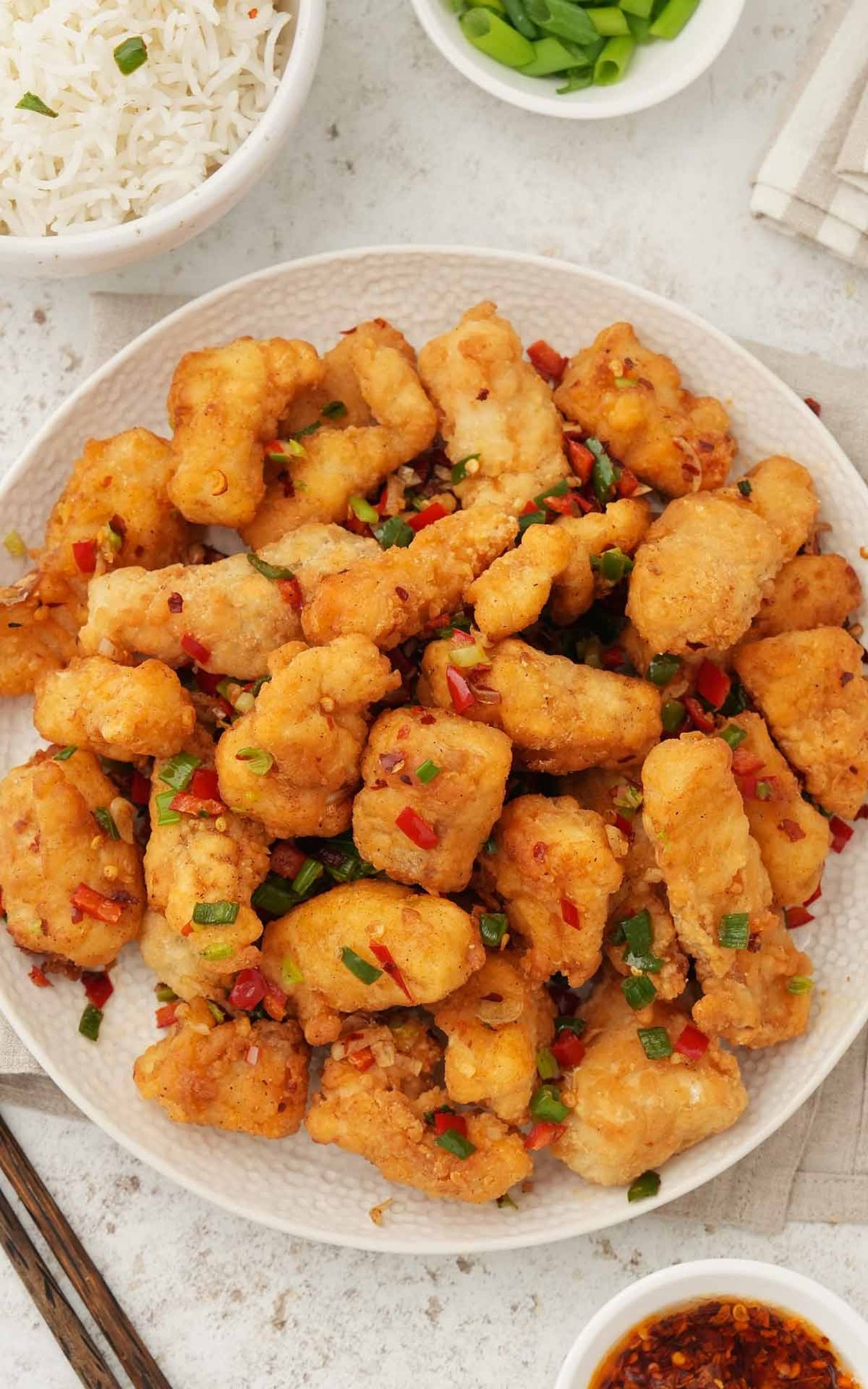 Salty Pepper FISH Fry (LARGE) * NEW ITEM * MUST TRY *