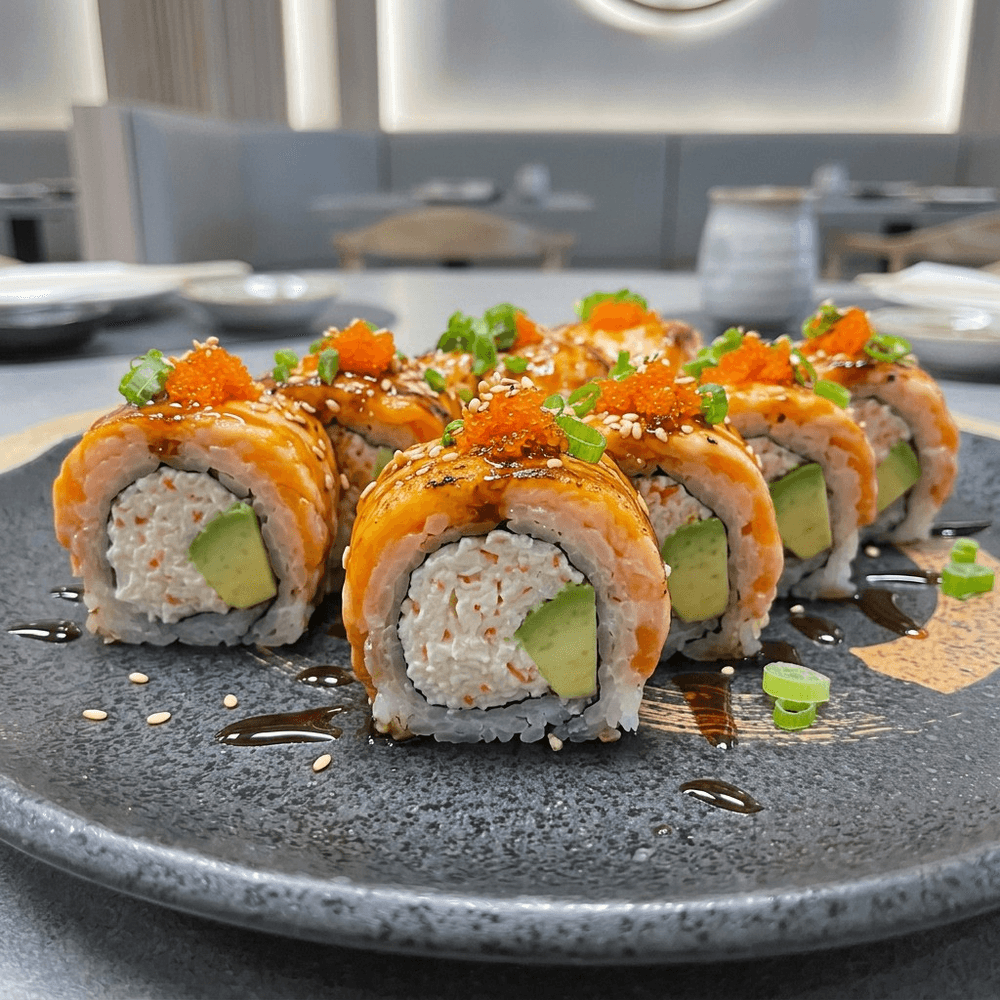 Baked Salmon (Mountain) Roll