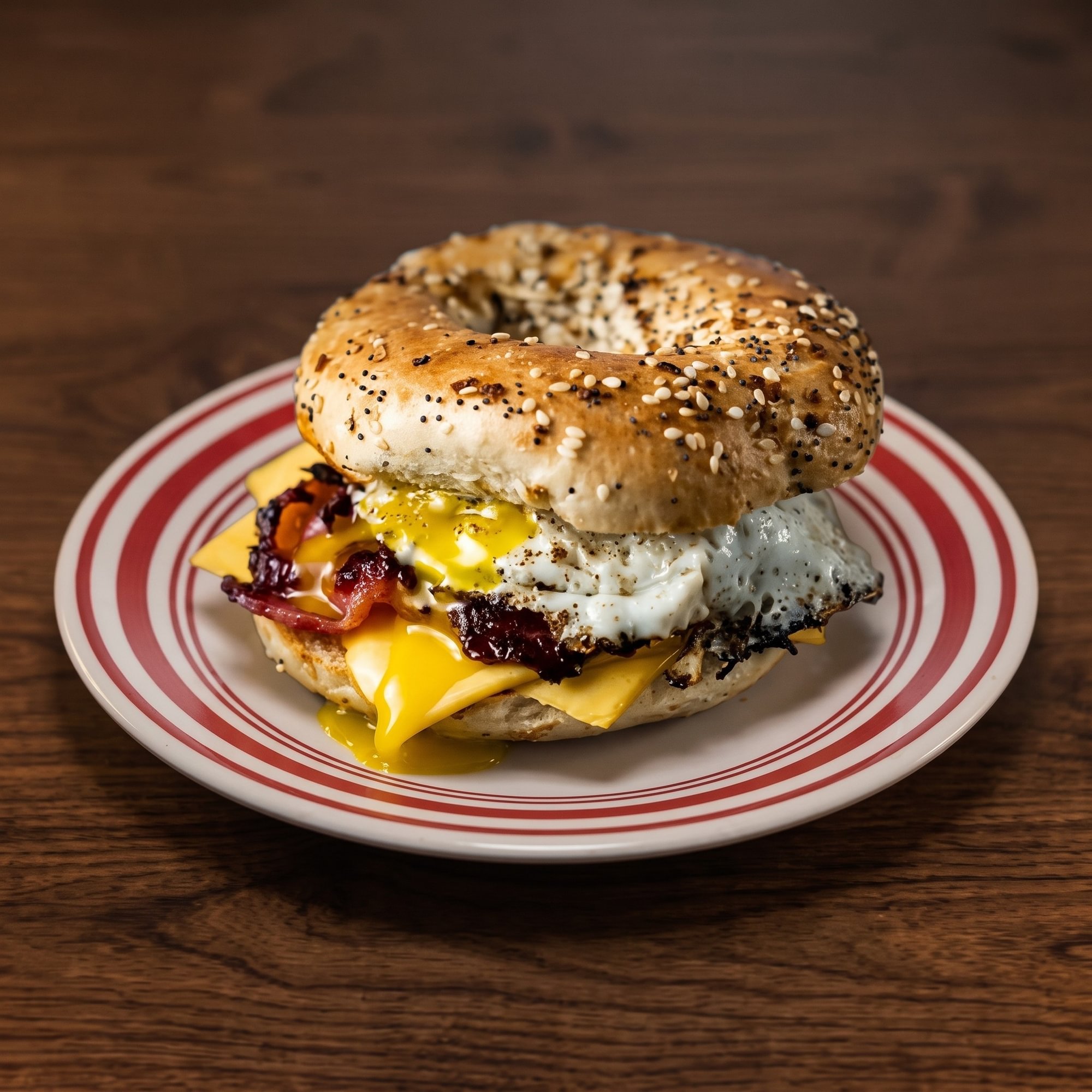 Breakfast Bagel Sandwich