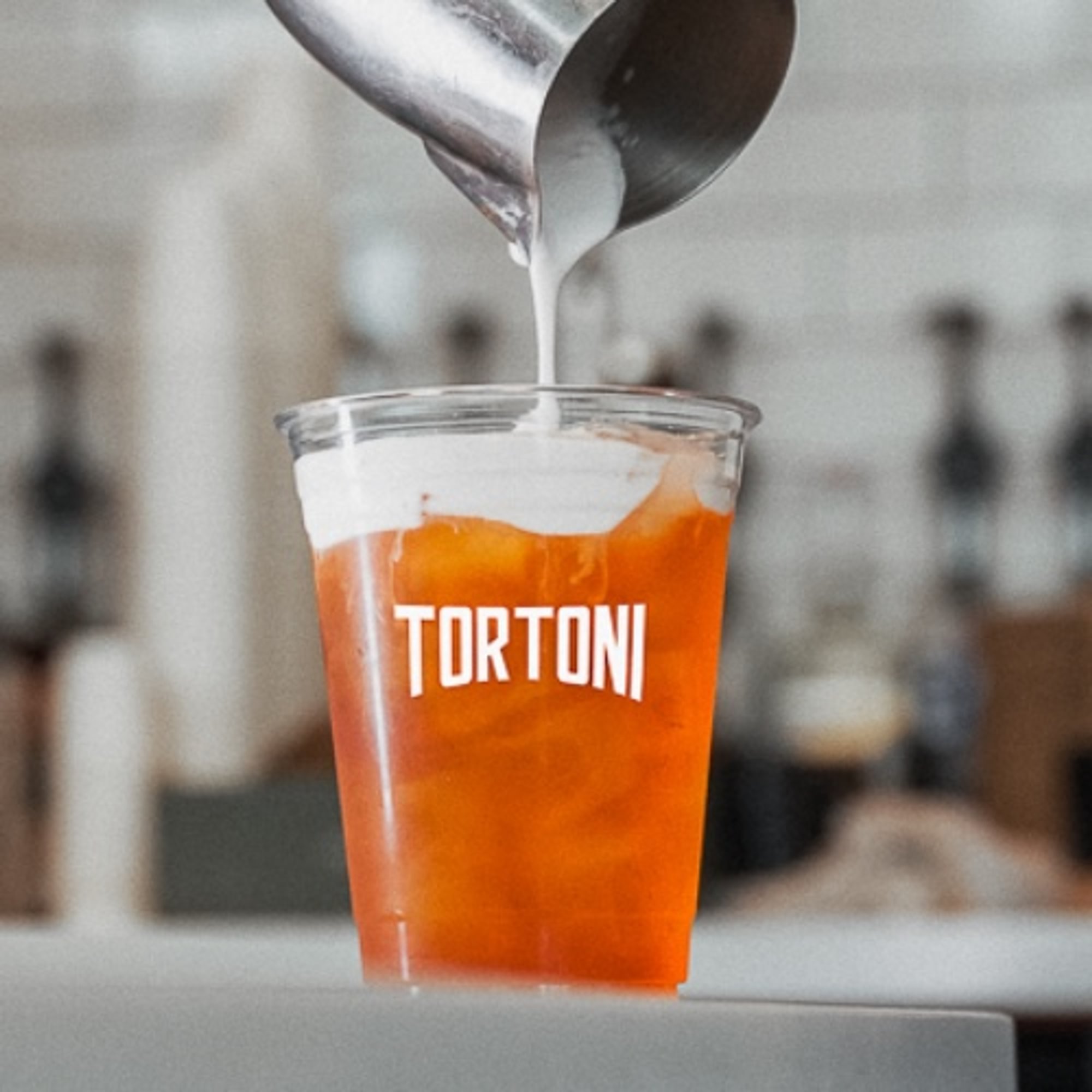 Strawberry Sweet Cream Iced Tea