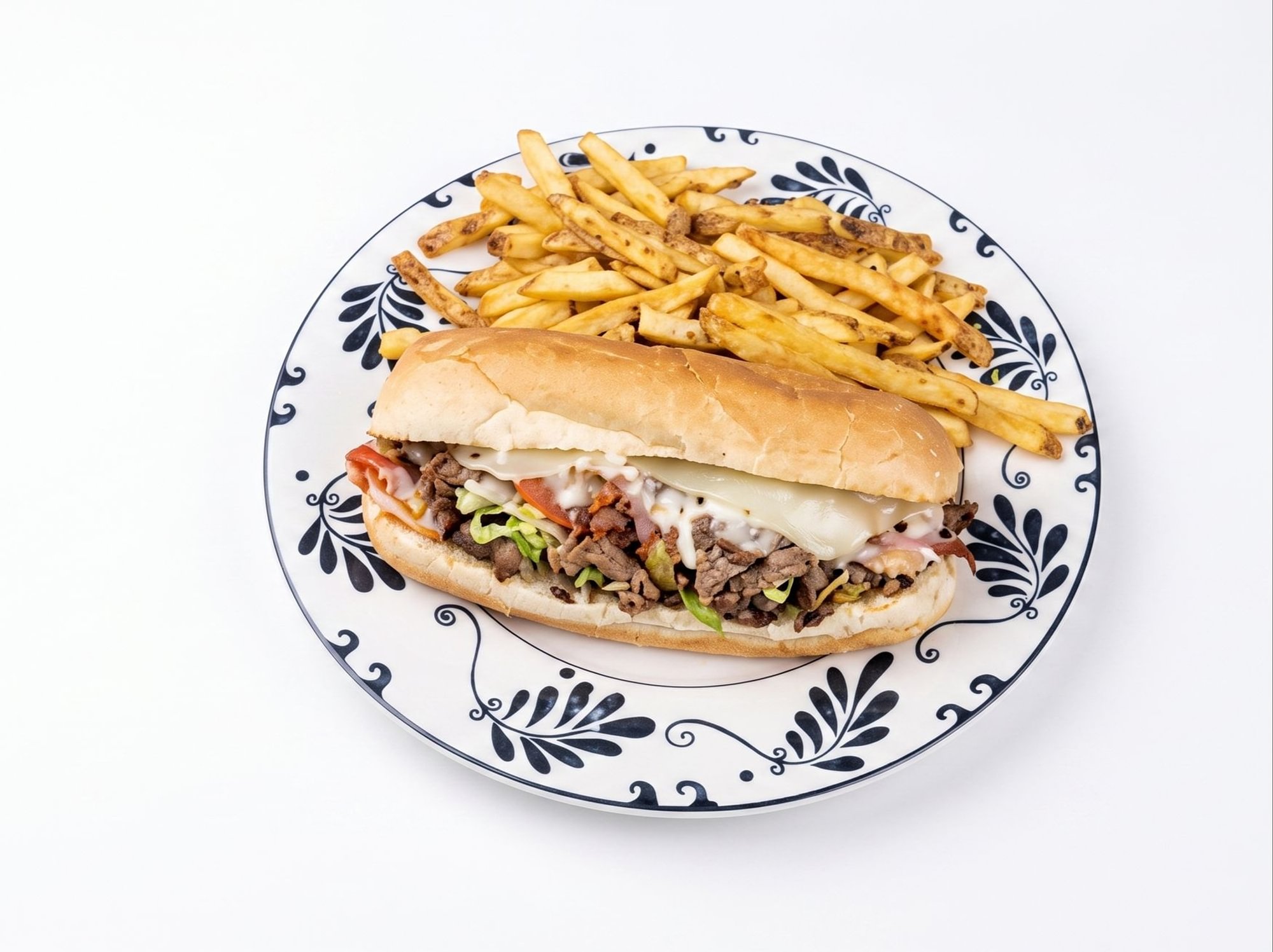 Steak Deluxe Sub (with a bag of chips)