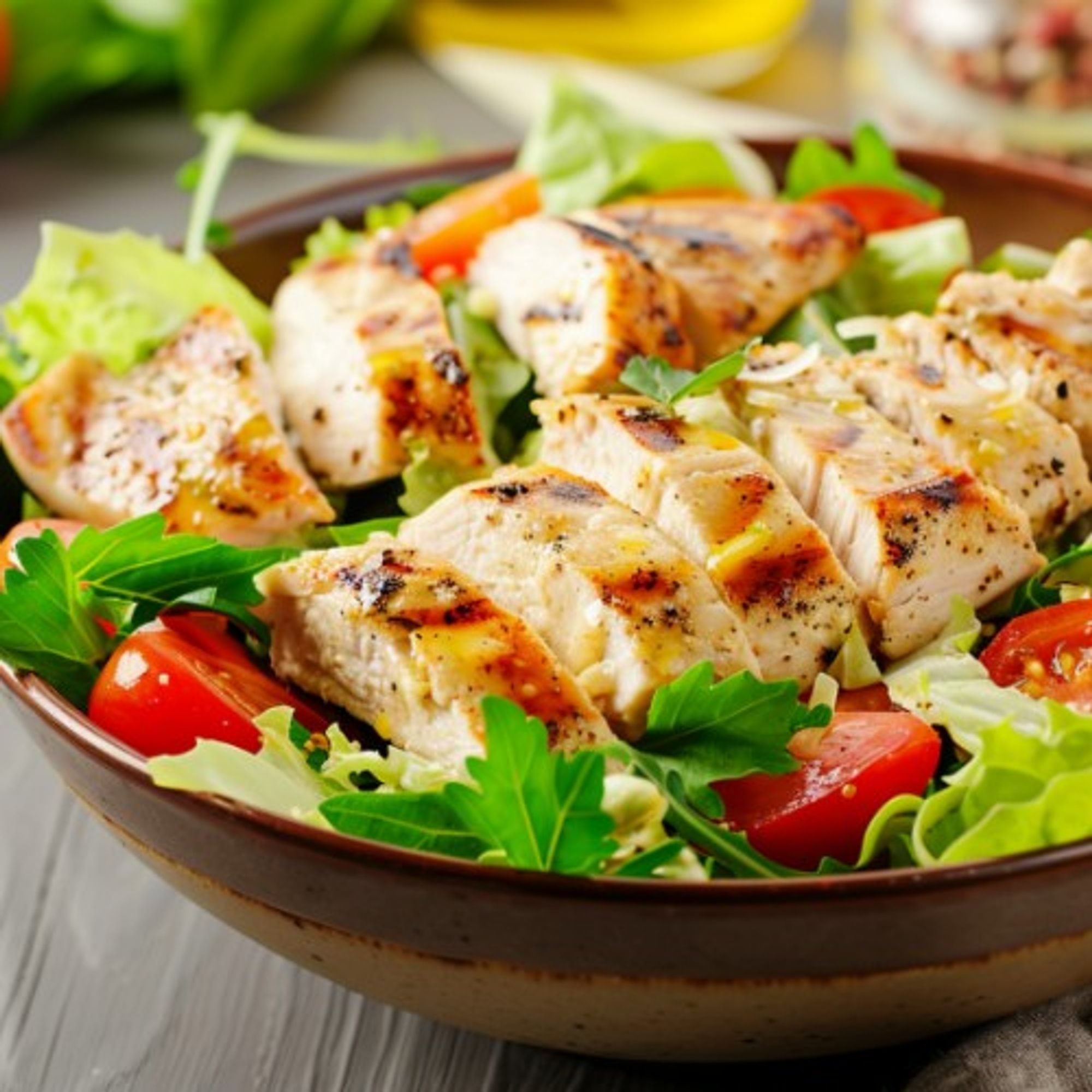 Grilled Chicken Caesar Salad