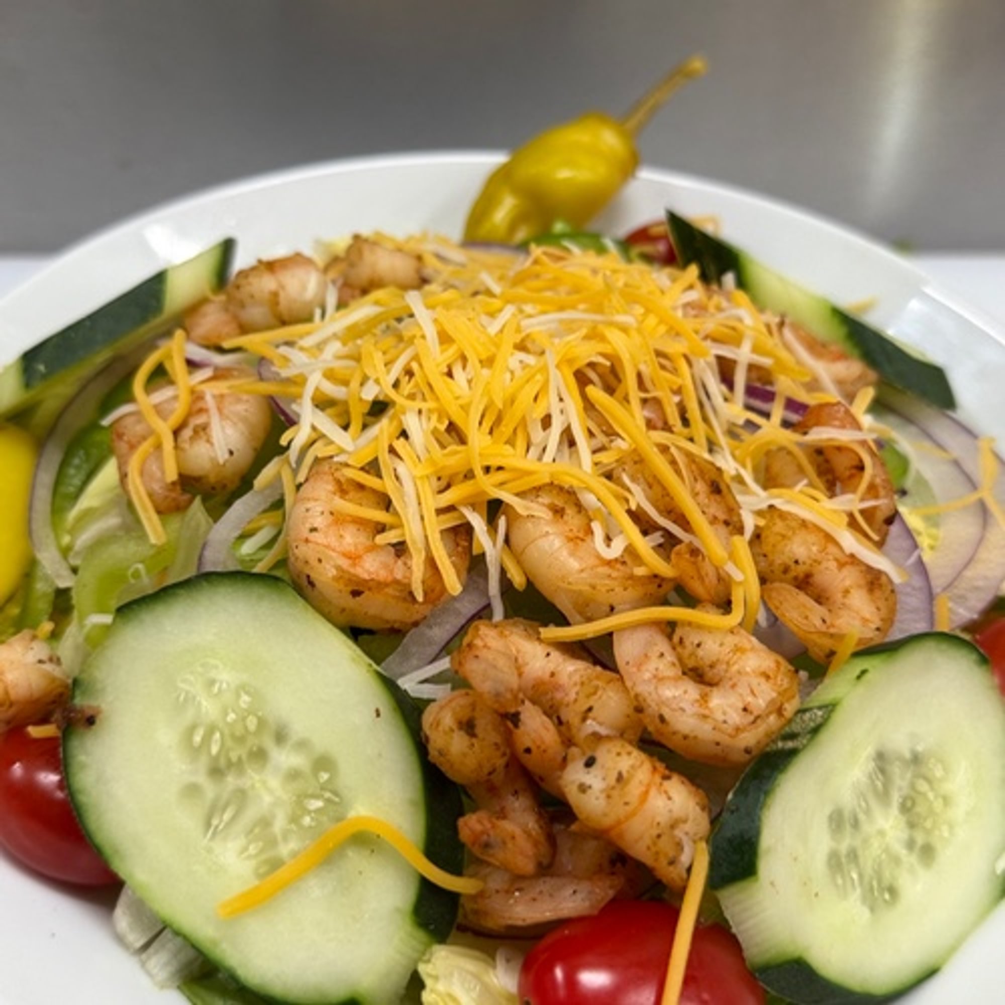 Grilled Shrimp Salad