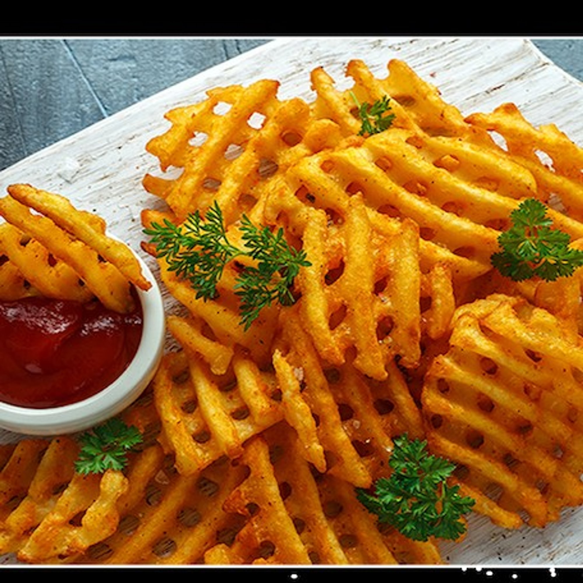 Waffle French Fries