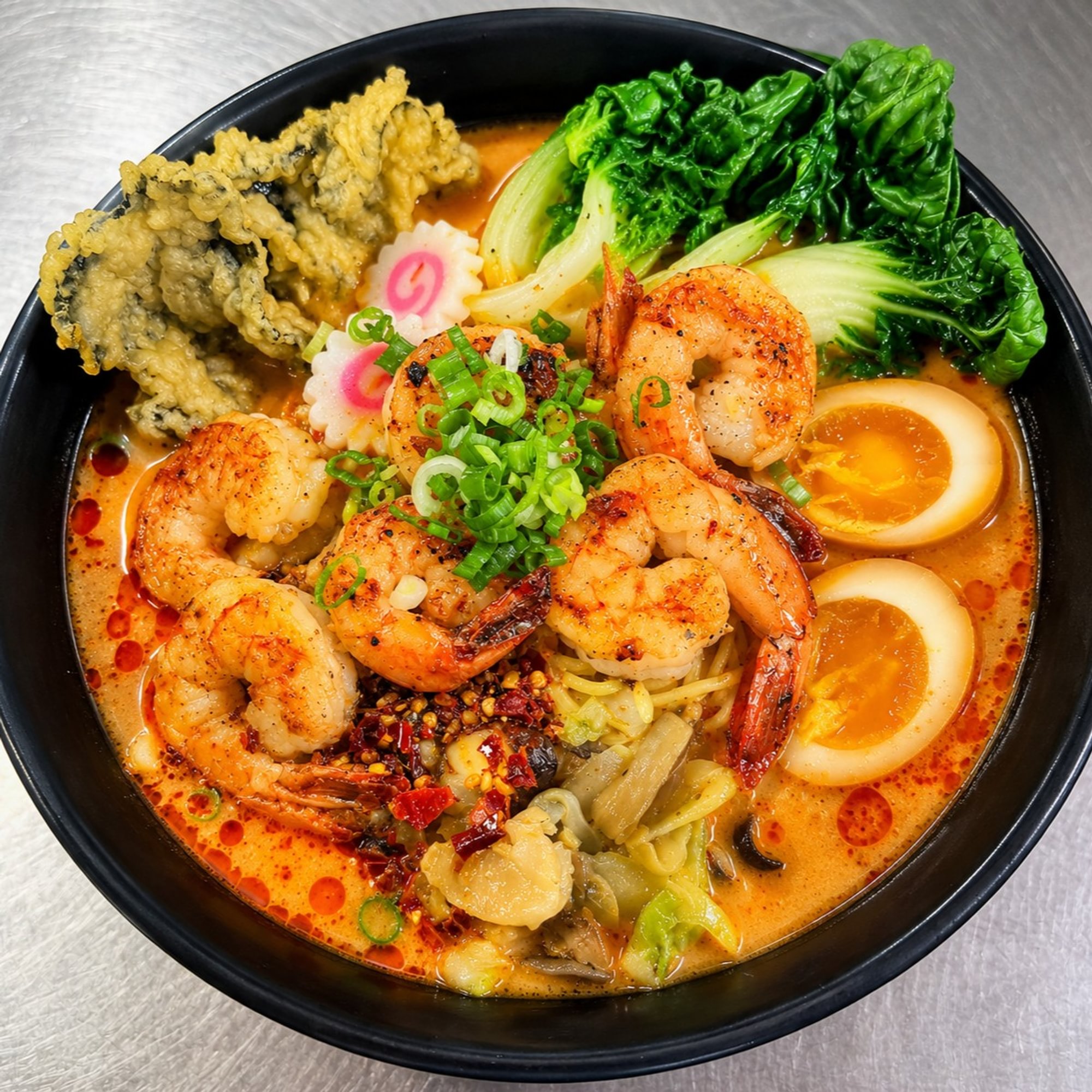 Grilled Shrimp Or Tempura Ramen