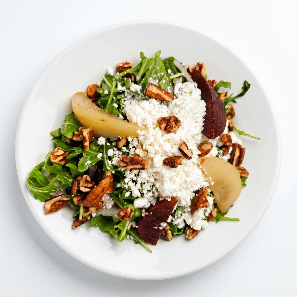 Poached Pear Salad