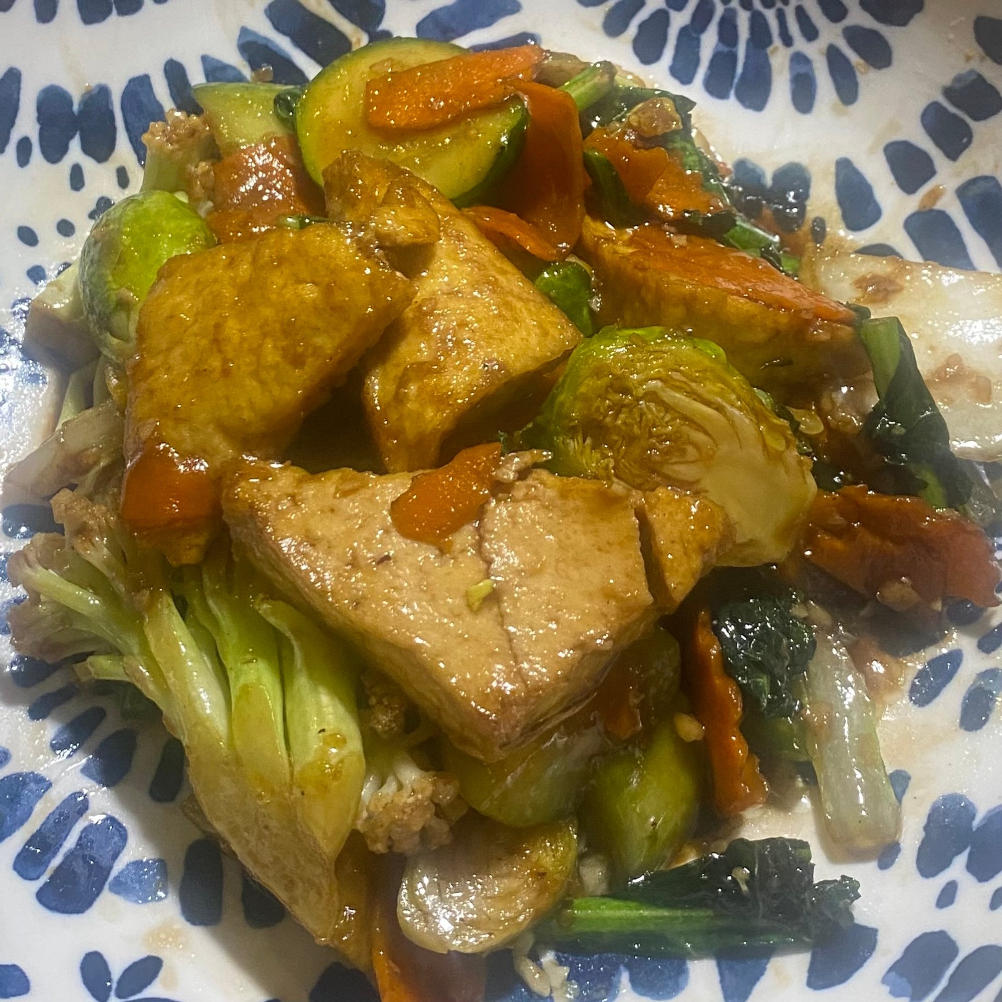 Vegetarian Pad Phuk Ruam Toa Hu