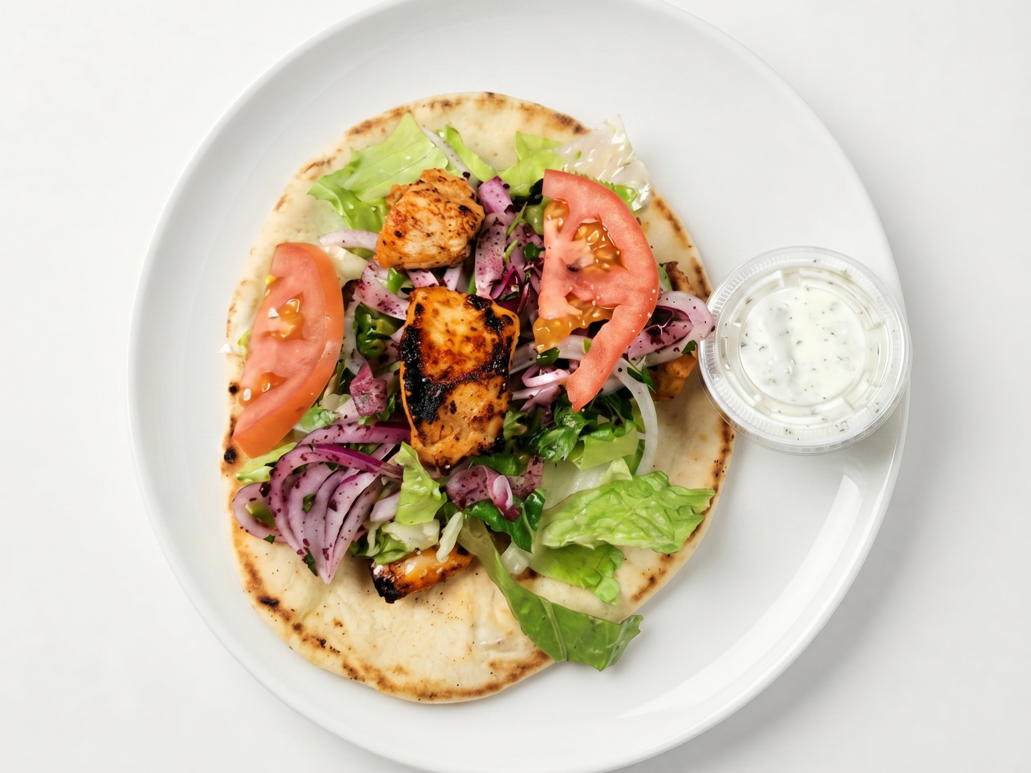 Chicken Shish Kebab Sandwich