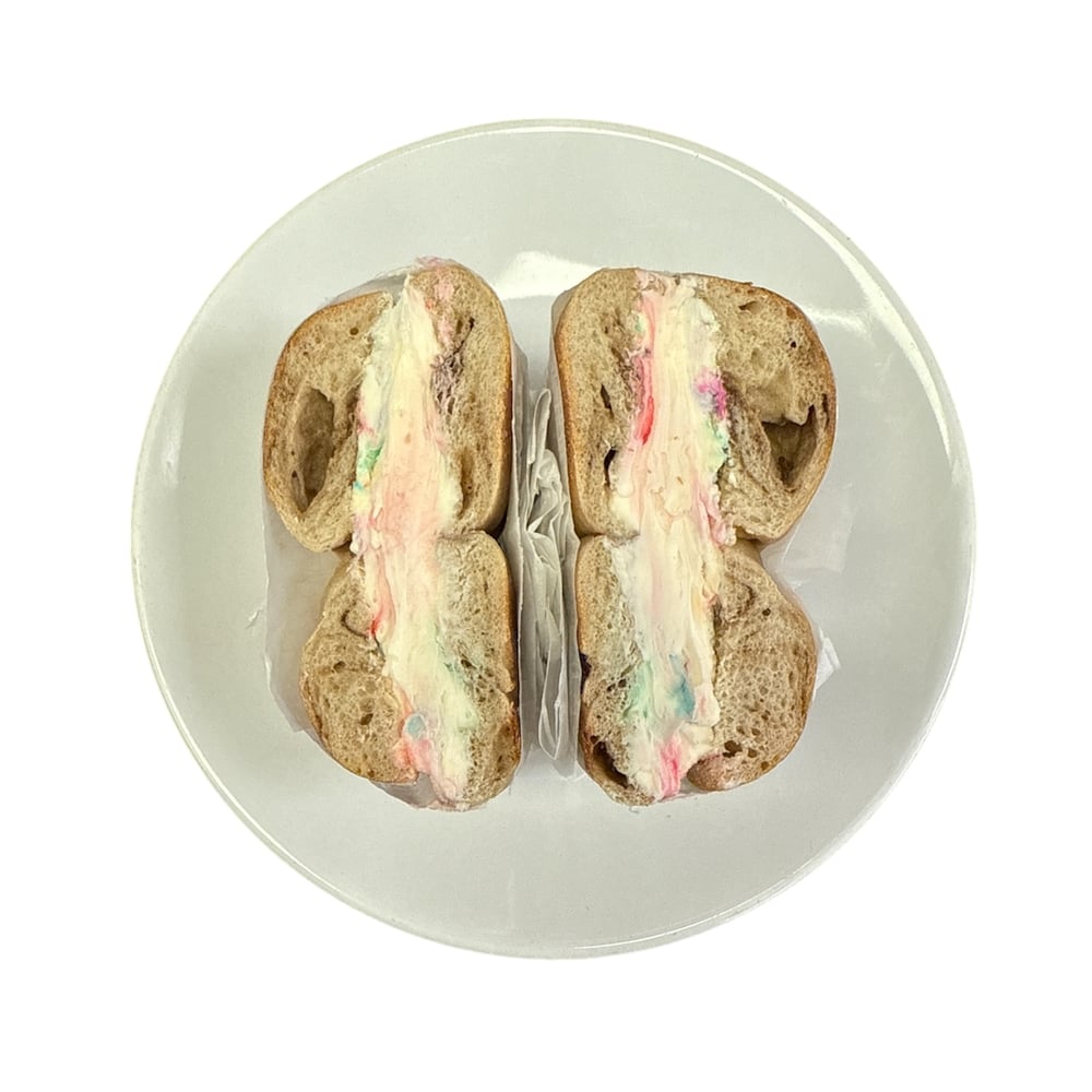 Cake Batter Cream Cheese Sandwich