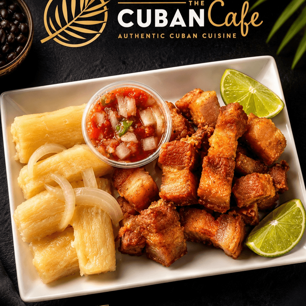 Chicharron con Yuca
