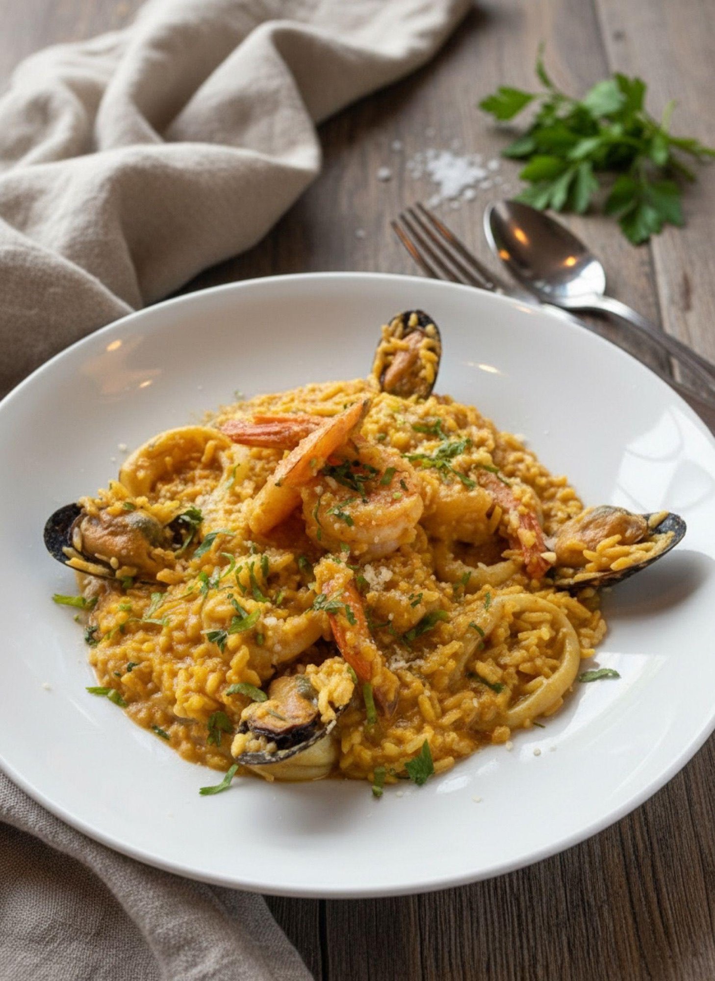 Arroz Mariscos Meloso