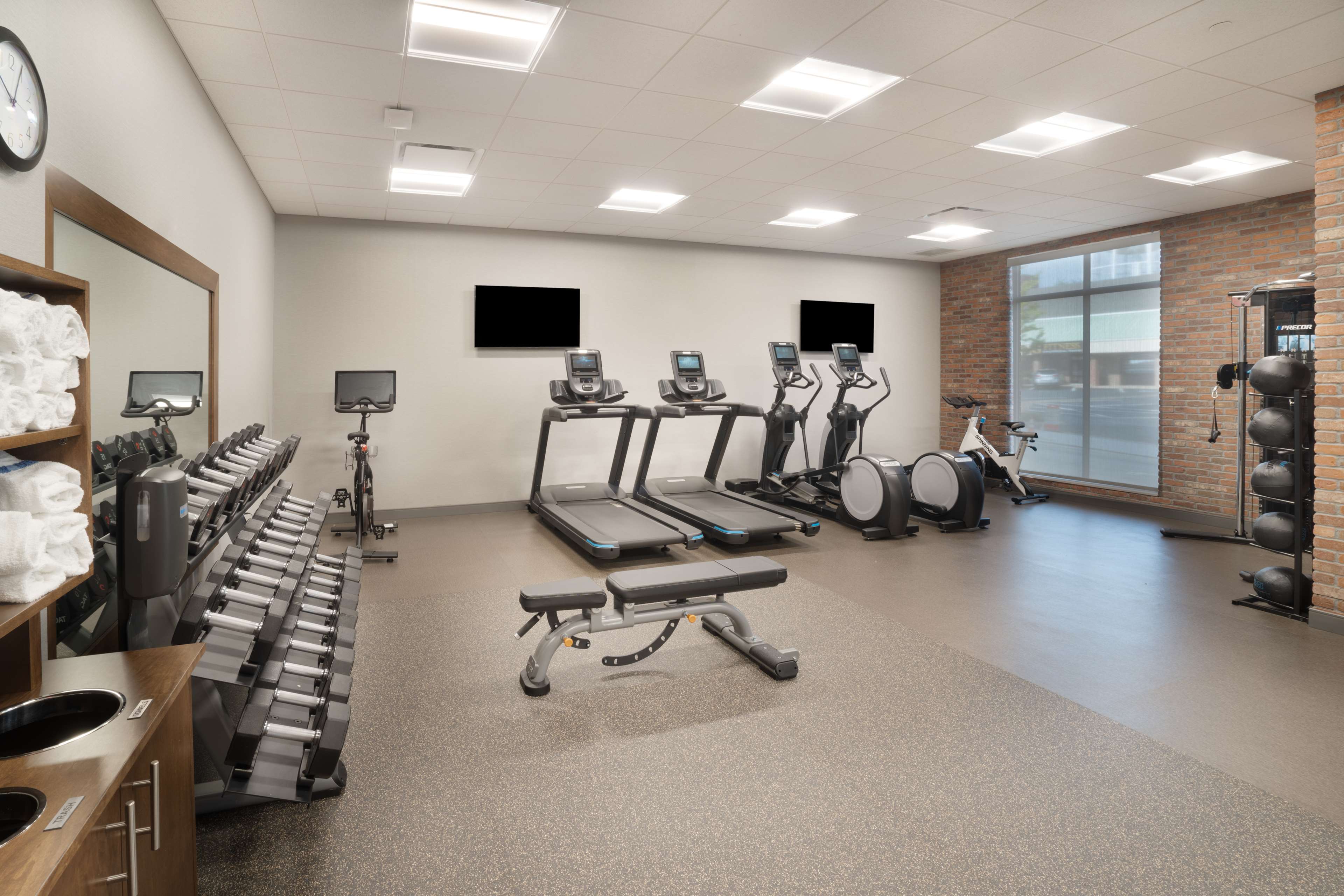 Health club  fitness center  gym