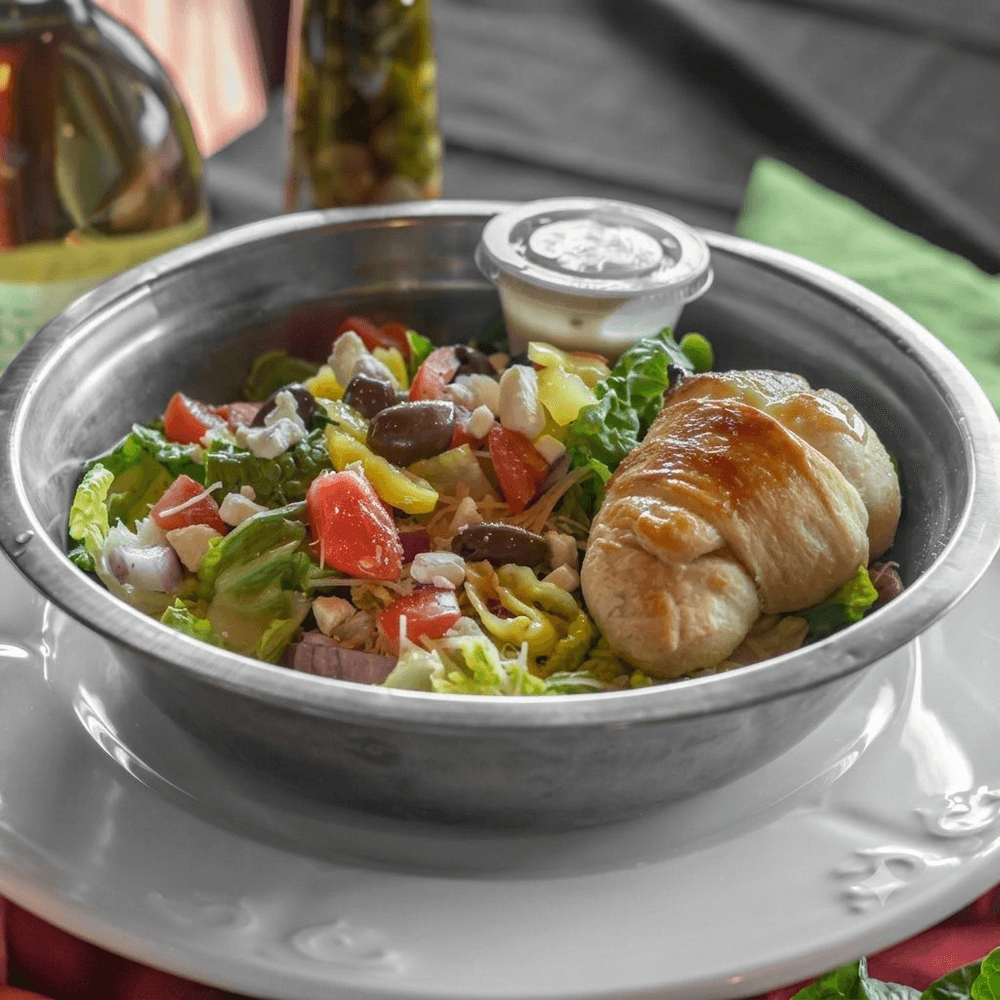 Grilled Chicken Greek Salad