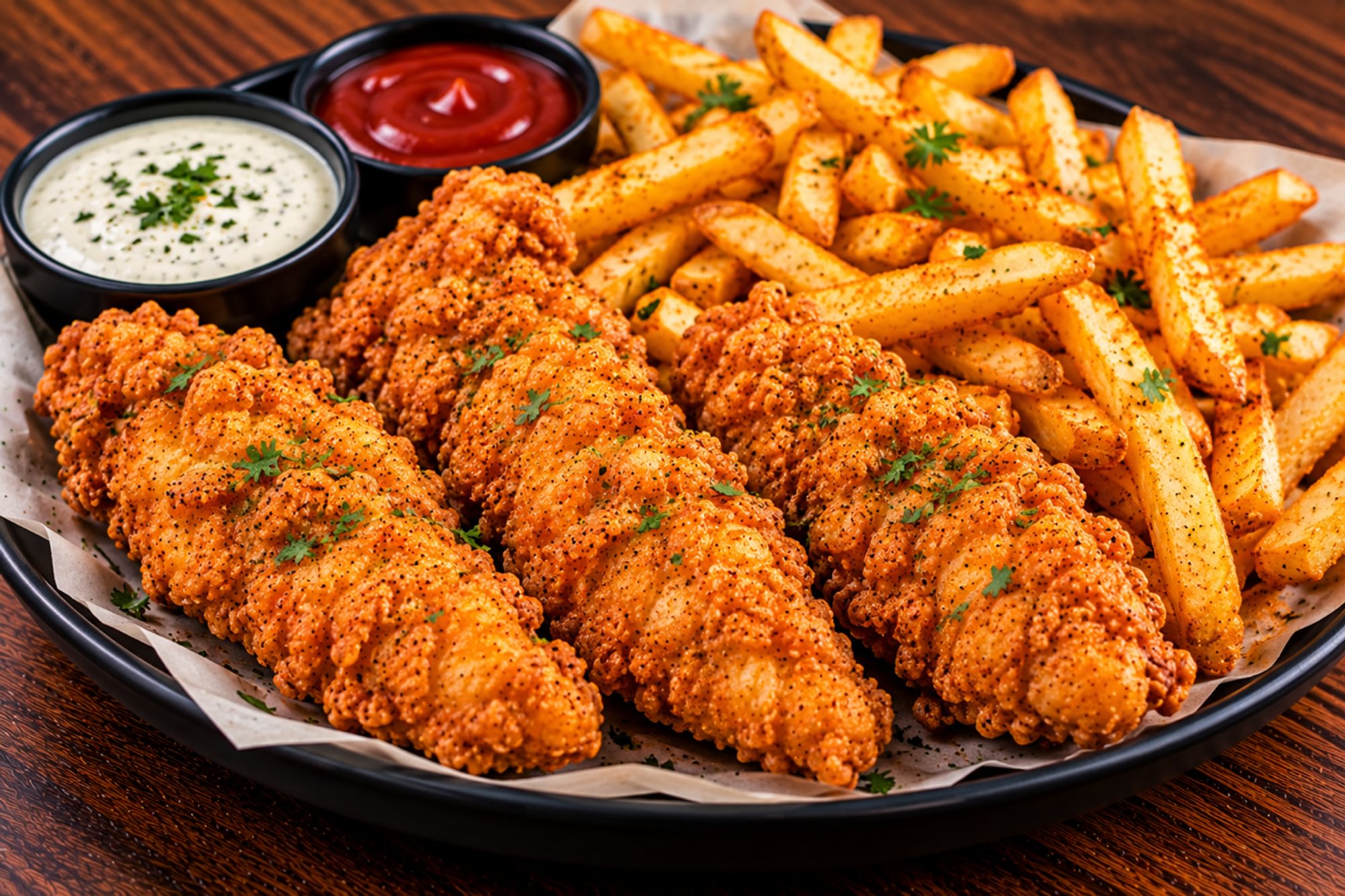 Tenders w/ Fries 3pc