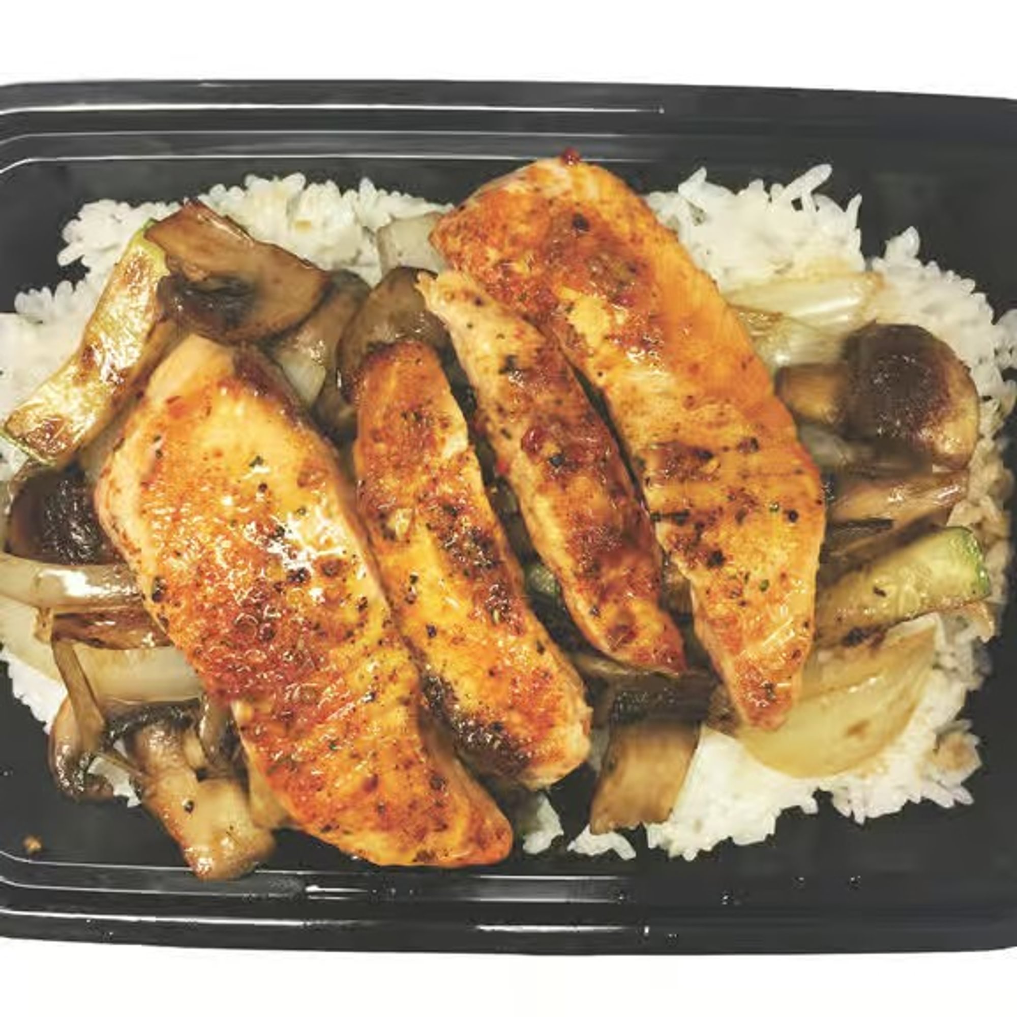 Teriyaki Salmon Hibachi