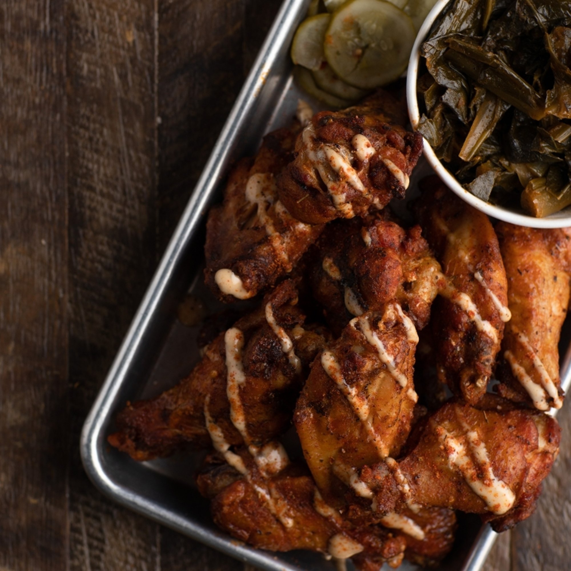Pecan Smoked Wings