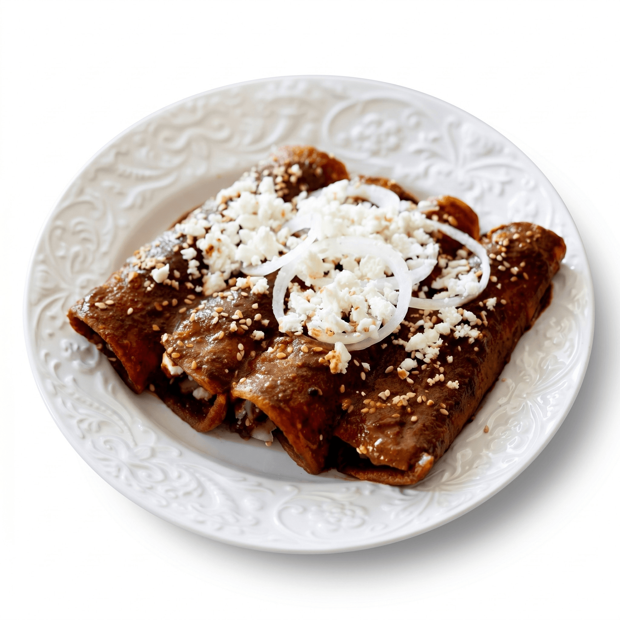Enchiladas de Mole