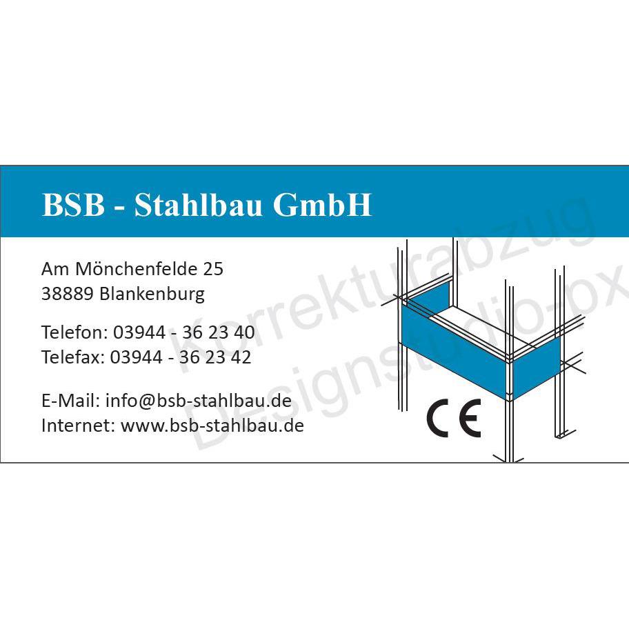 Logo von BSB Stahlbau GmbH