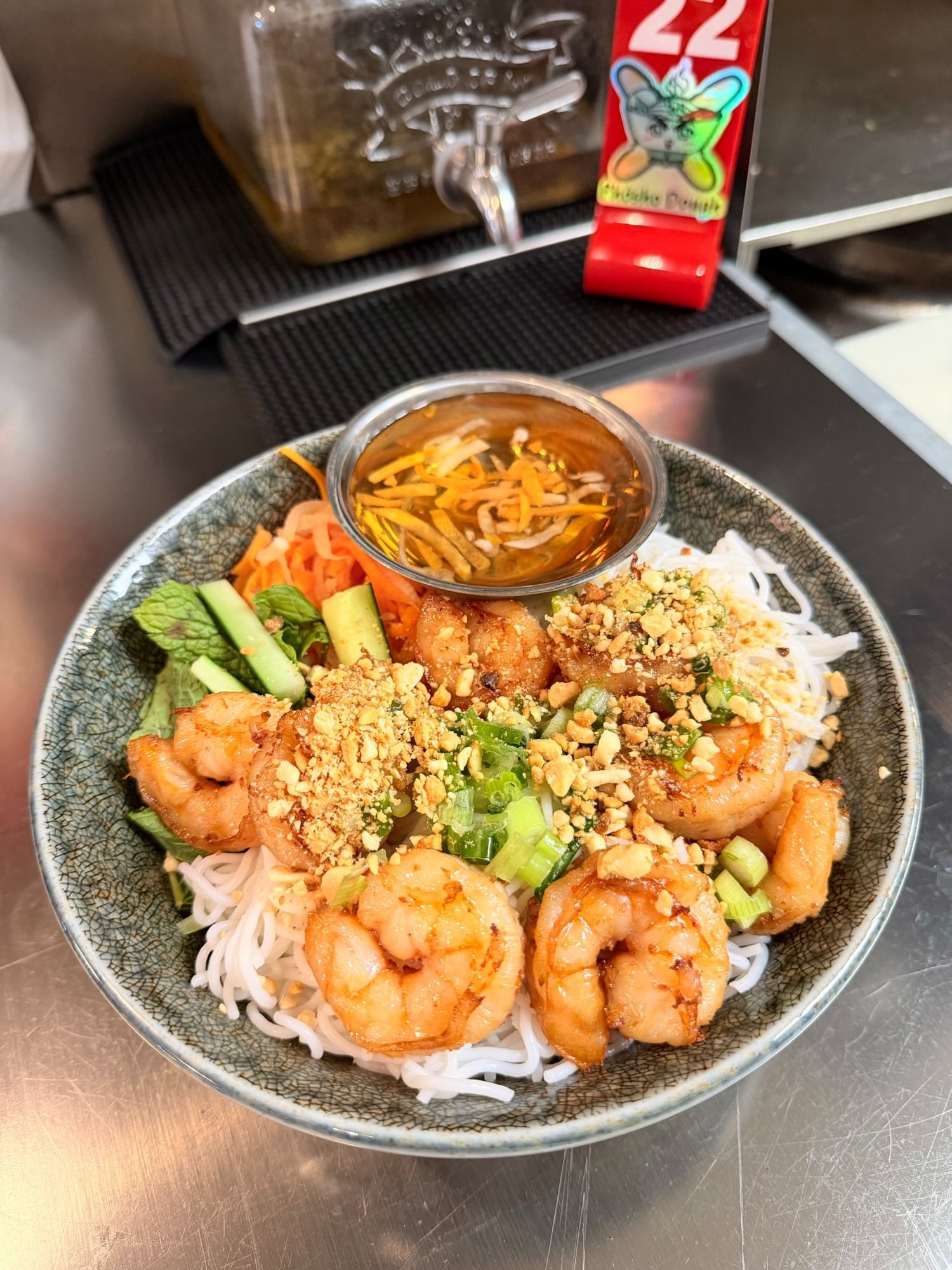Shrimp Vermicelli (Bún TÔM Nướng)