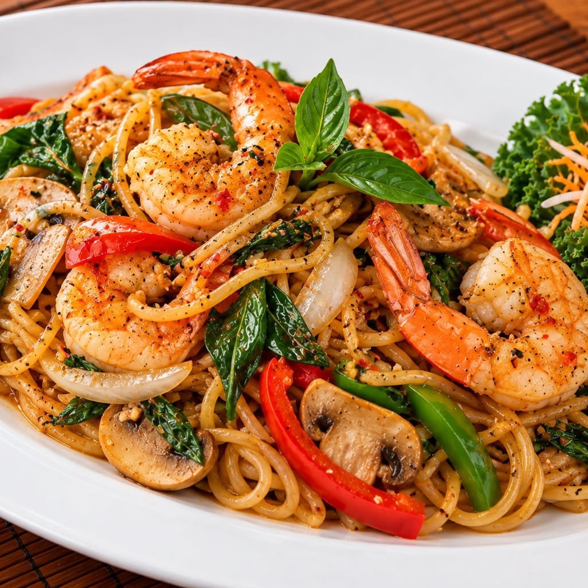 SP10. (D) Thai Spaghetti