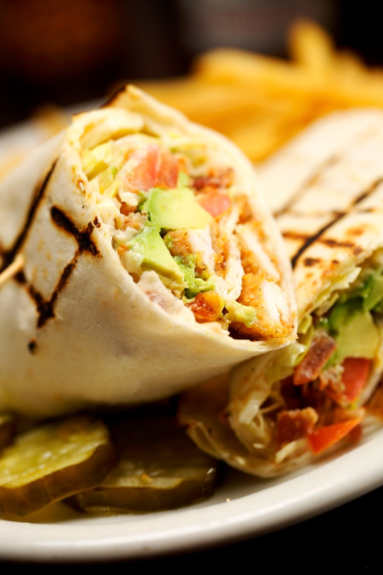 Chicken BLAT Wrap